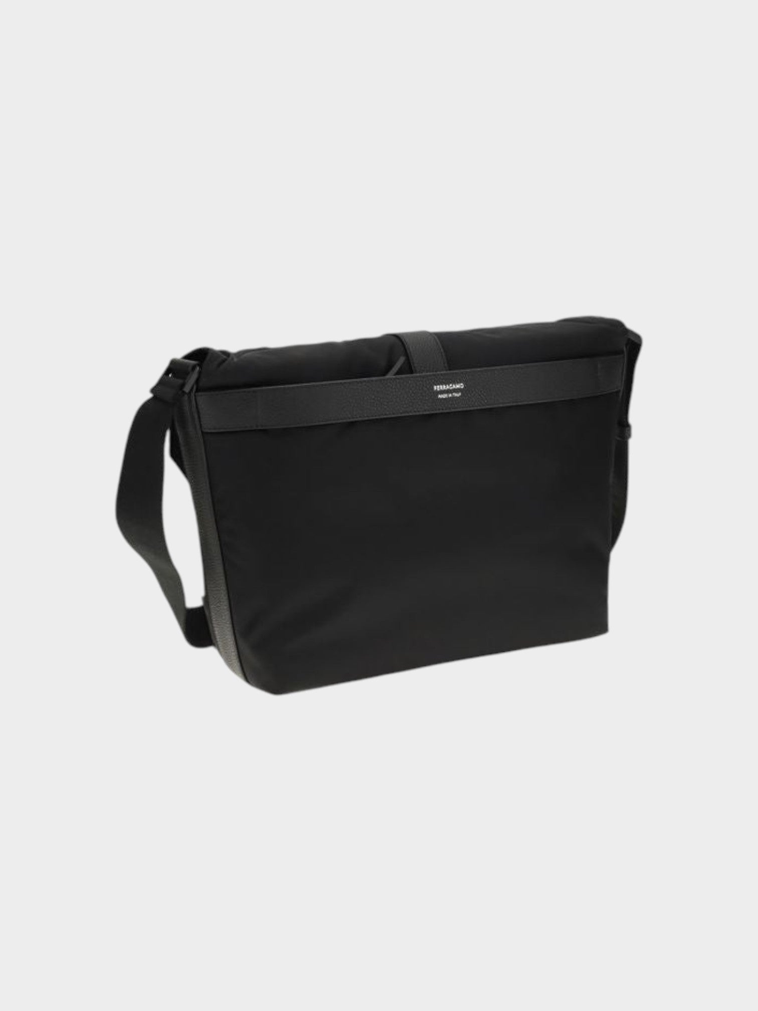 Ferragamo Black Nylon Shoulder Bag-thumbmail-3