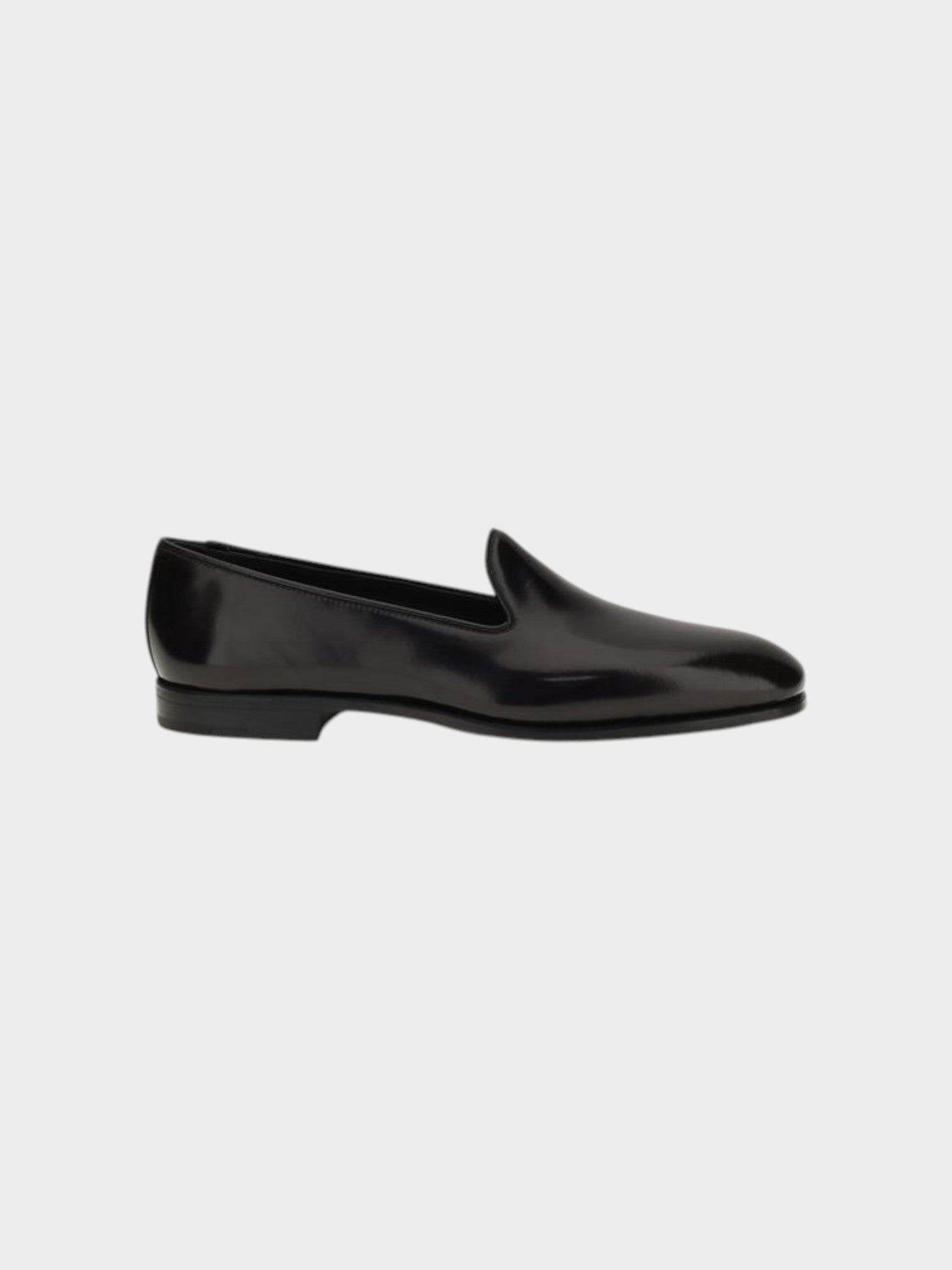 Church's Purple Calf Leather Bos Taurus Slip-On Loafers