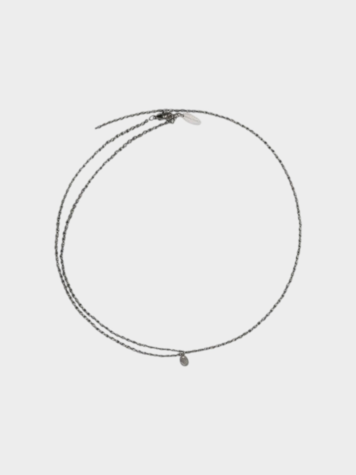 Brunello Cucinelli Silver Metal Necklace