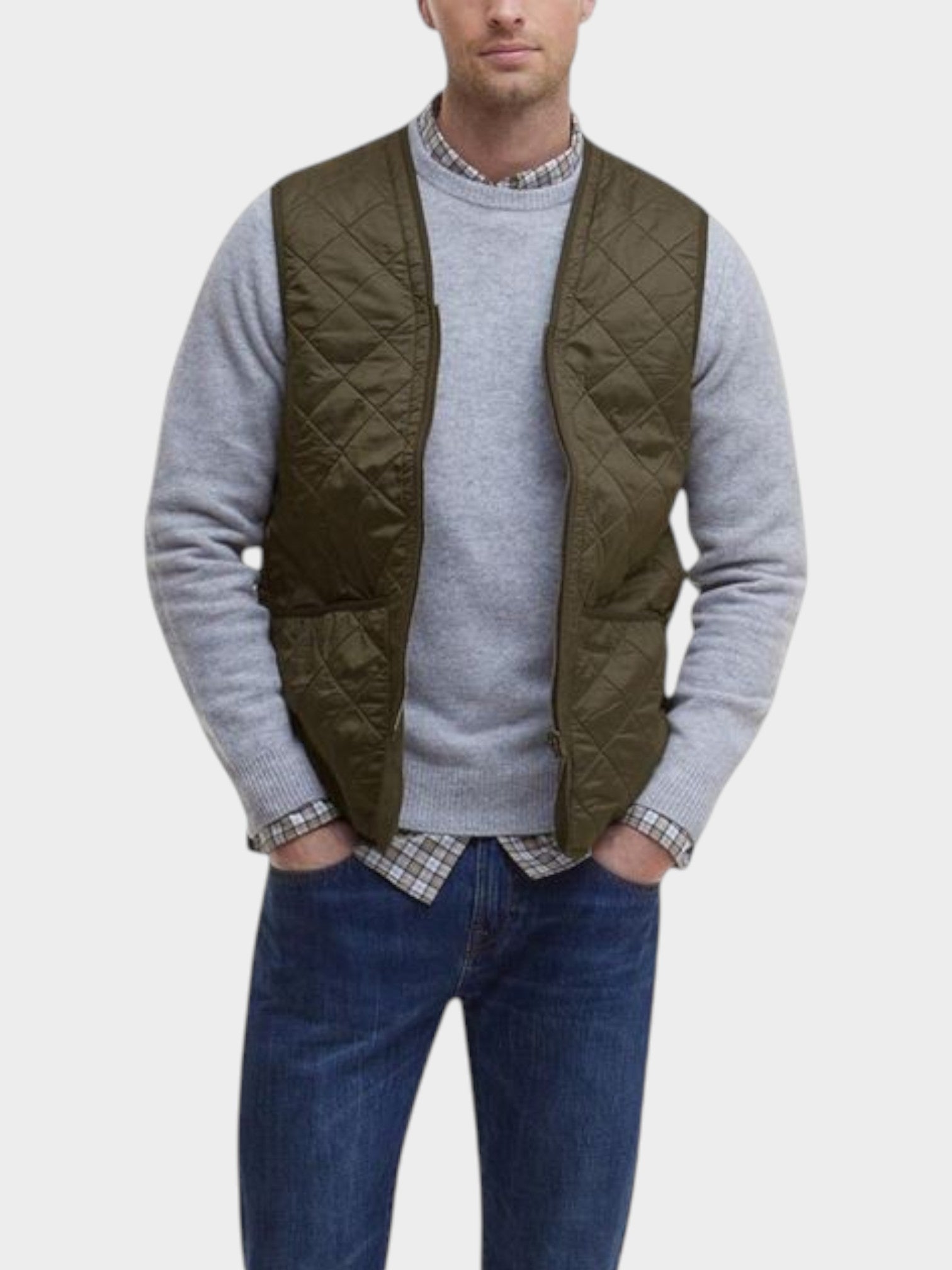 Barbour Green Polyamide Sleveless Jacket-thumbmail-4