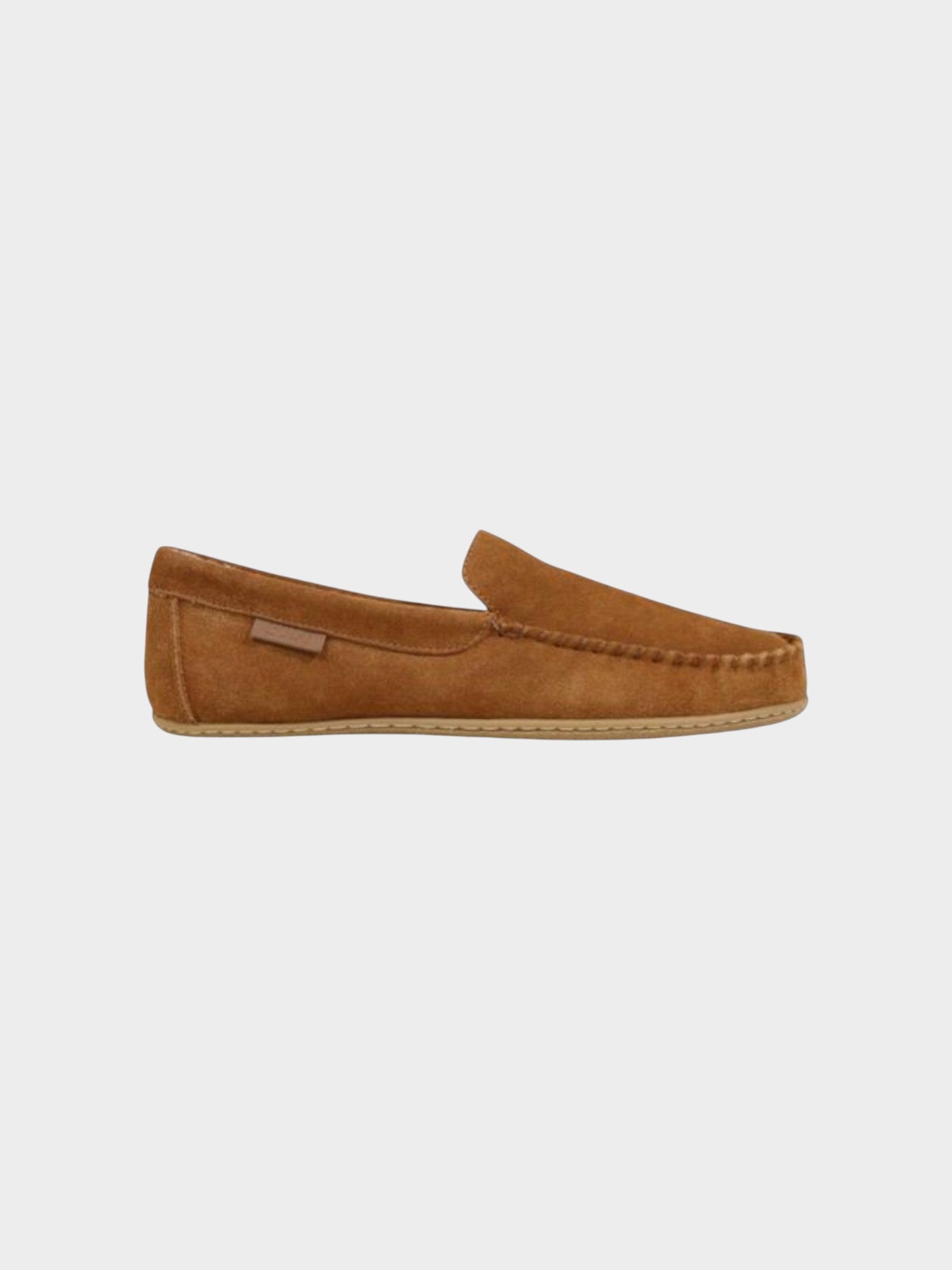 Ralph Lauren Brown Suede Leather Slippers