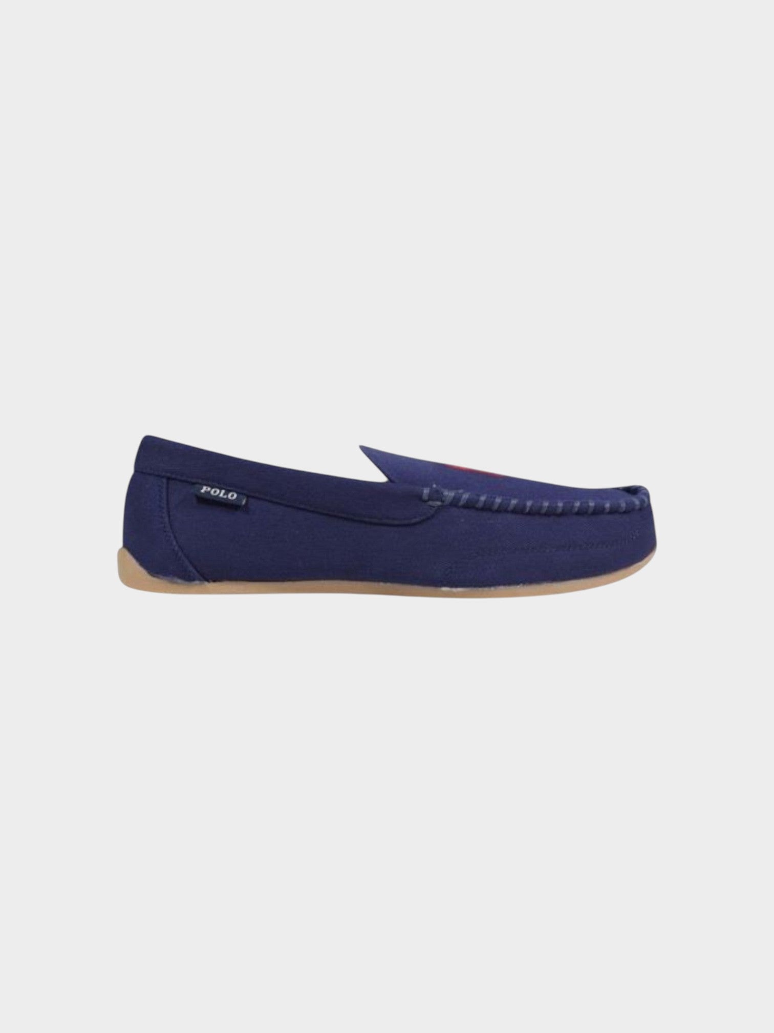 Ralph Lauren Blue Textile Slippers