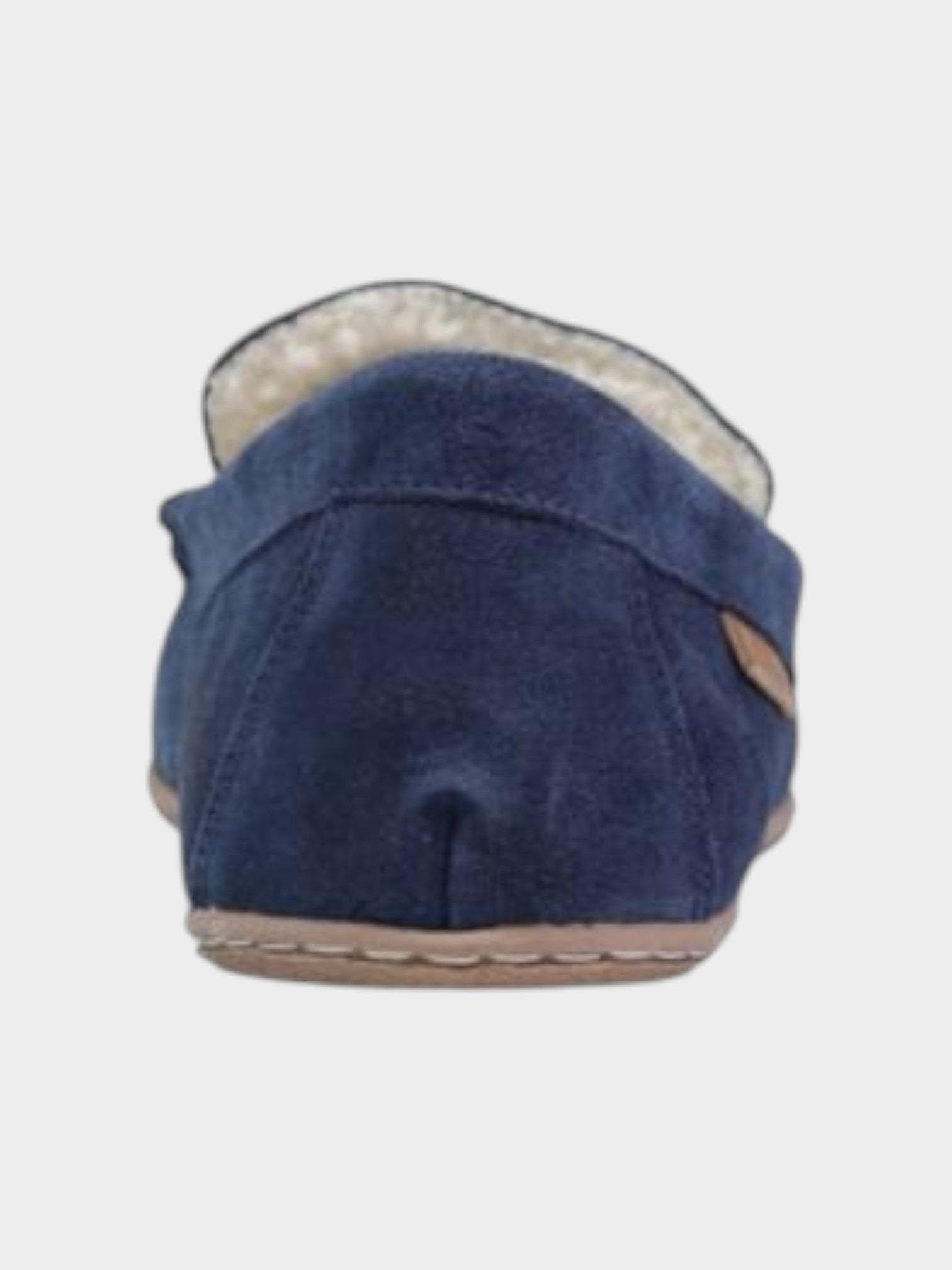 Ralph Lauren Blue Suede Leather Slippers-thumbmail-4