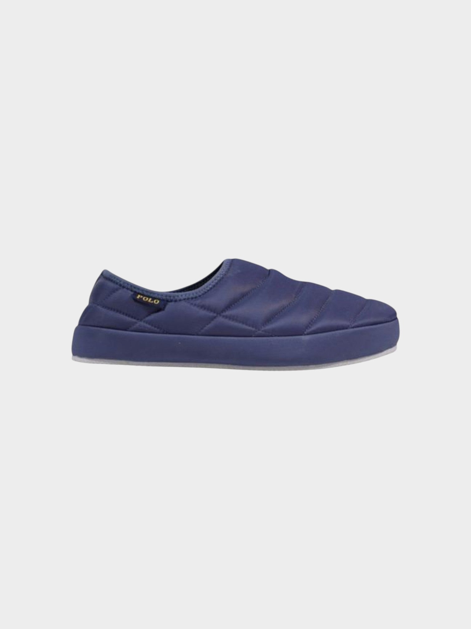 Ralph Lauren Blue Textile Slippers