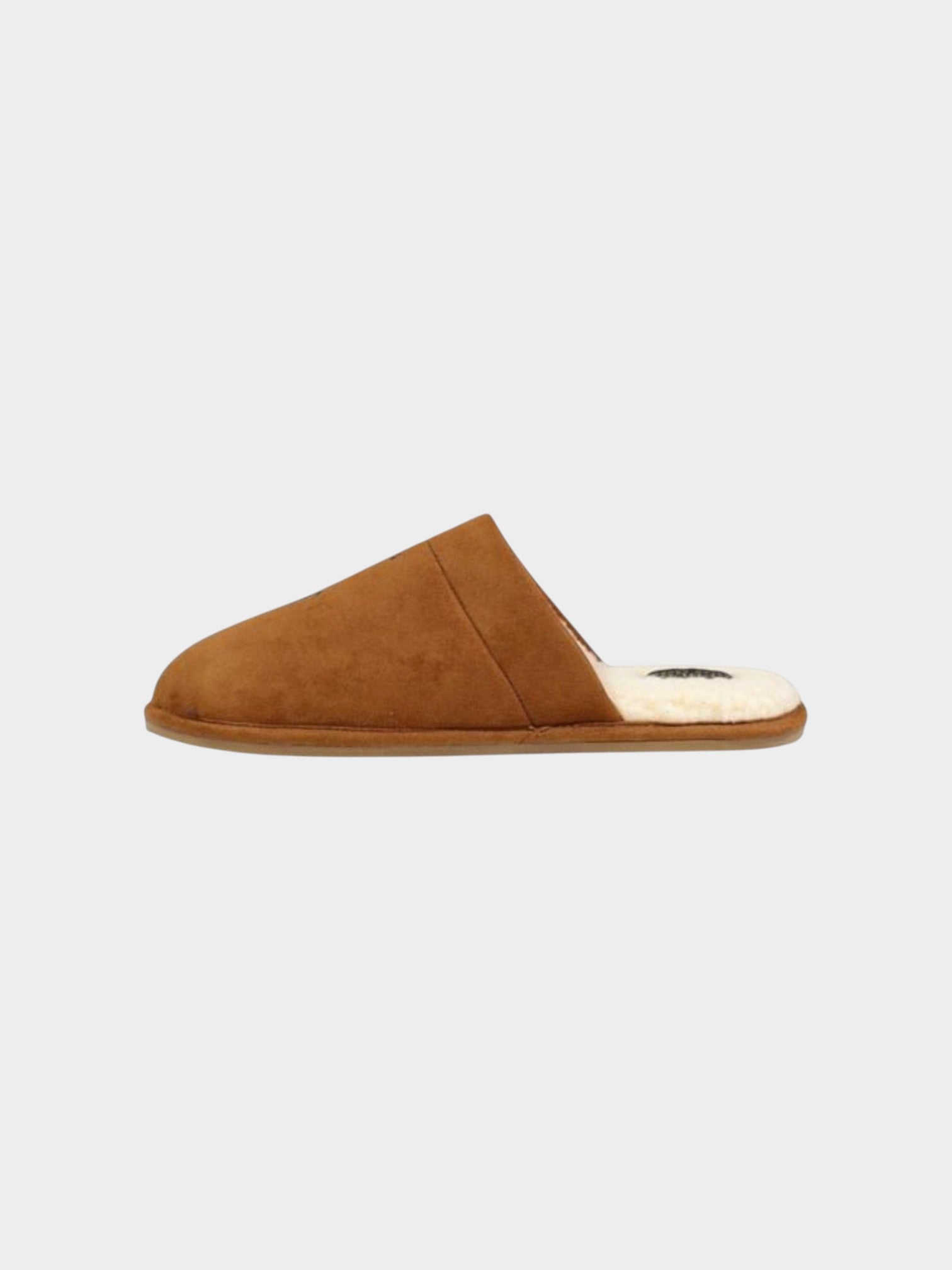Ralph Lauren Brown Textile Slippers-thumbmail-3
