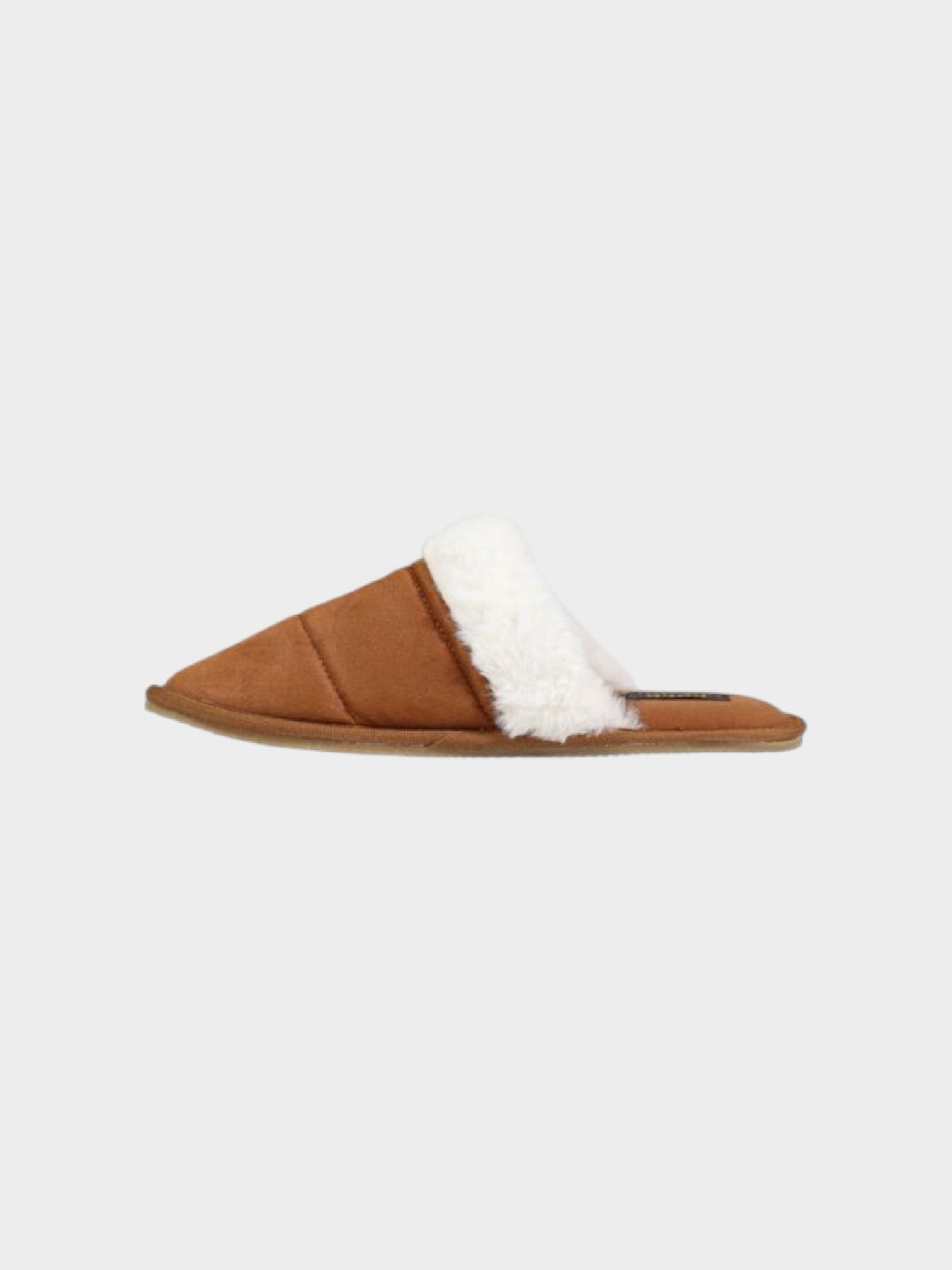 Ralph Lauren Brown Textile Slippers-thumbmail-3