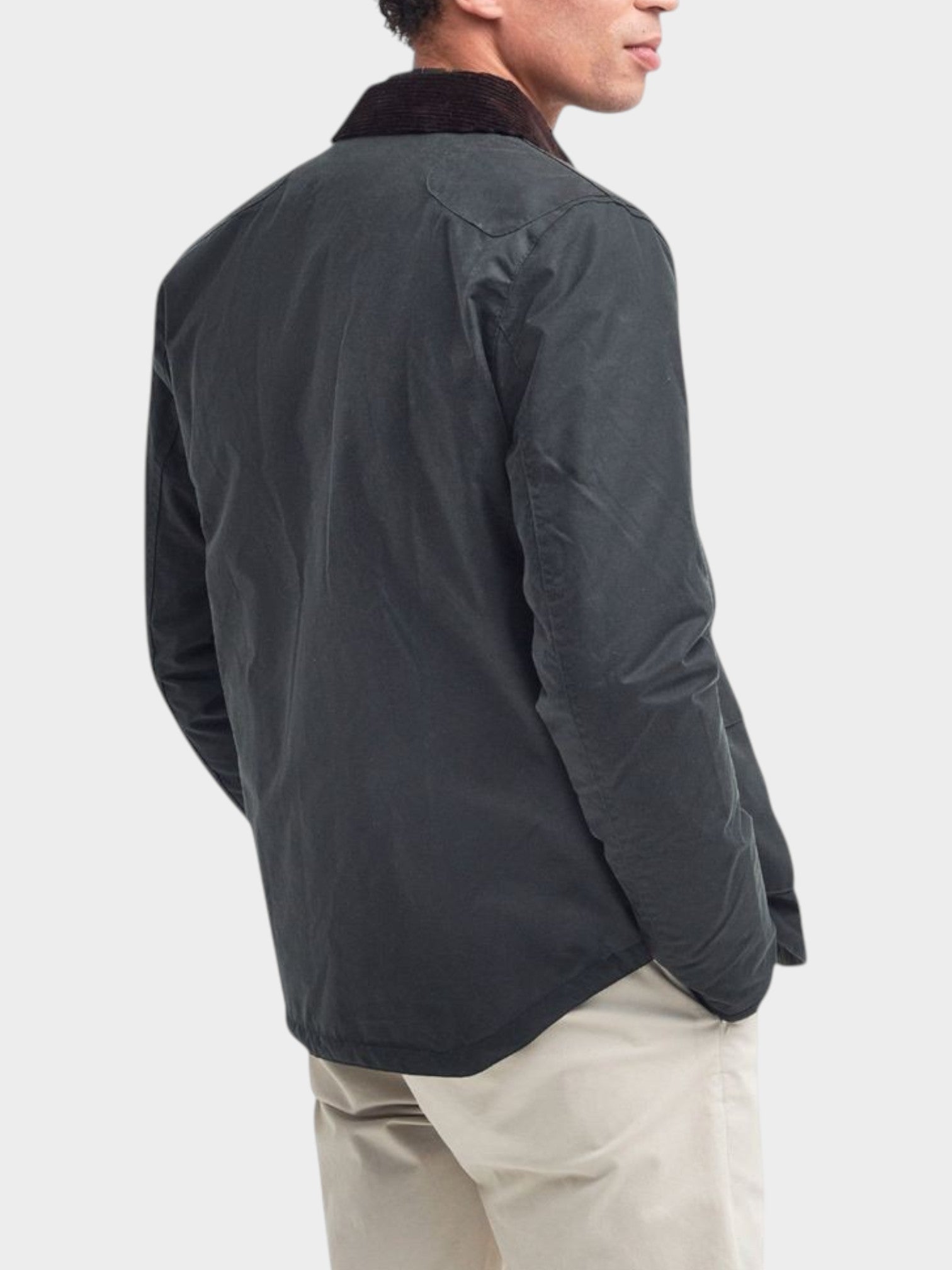 Barbour Gray Cotton Shell Jacket-thumbmail-4