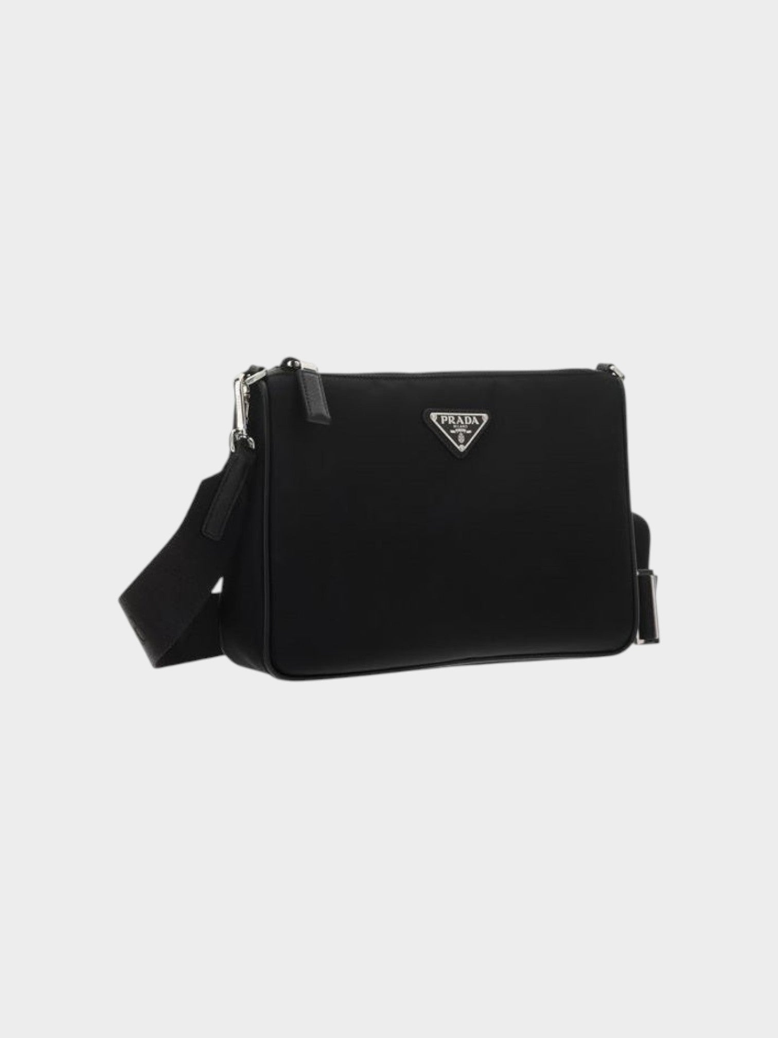 Prada Black Nylon Shoulder Bag-thumbmail-2