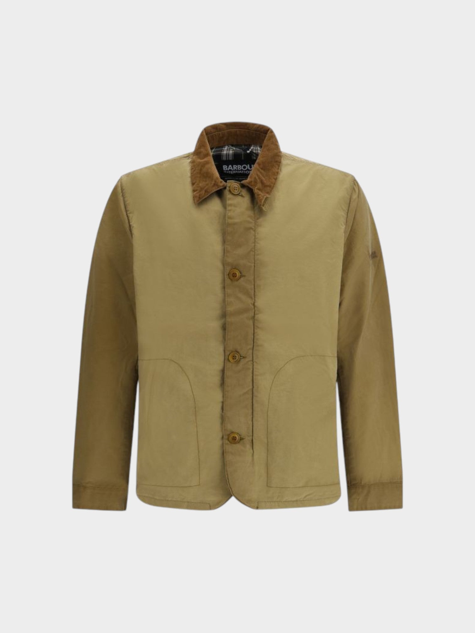 Barbour International Beige Cotton Coat