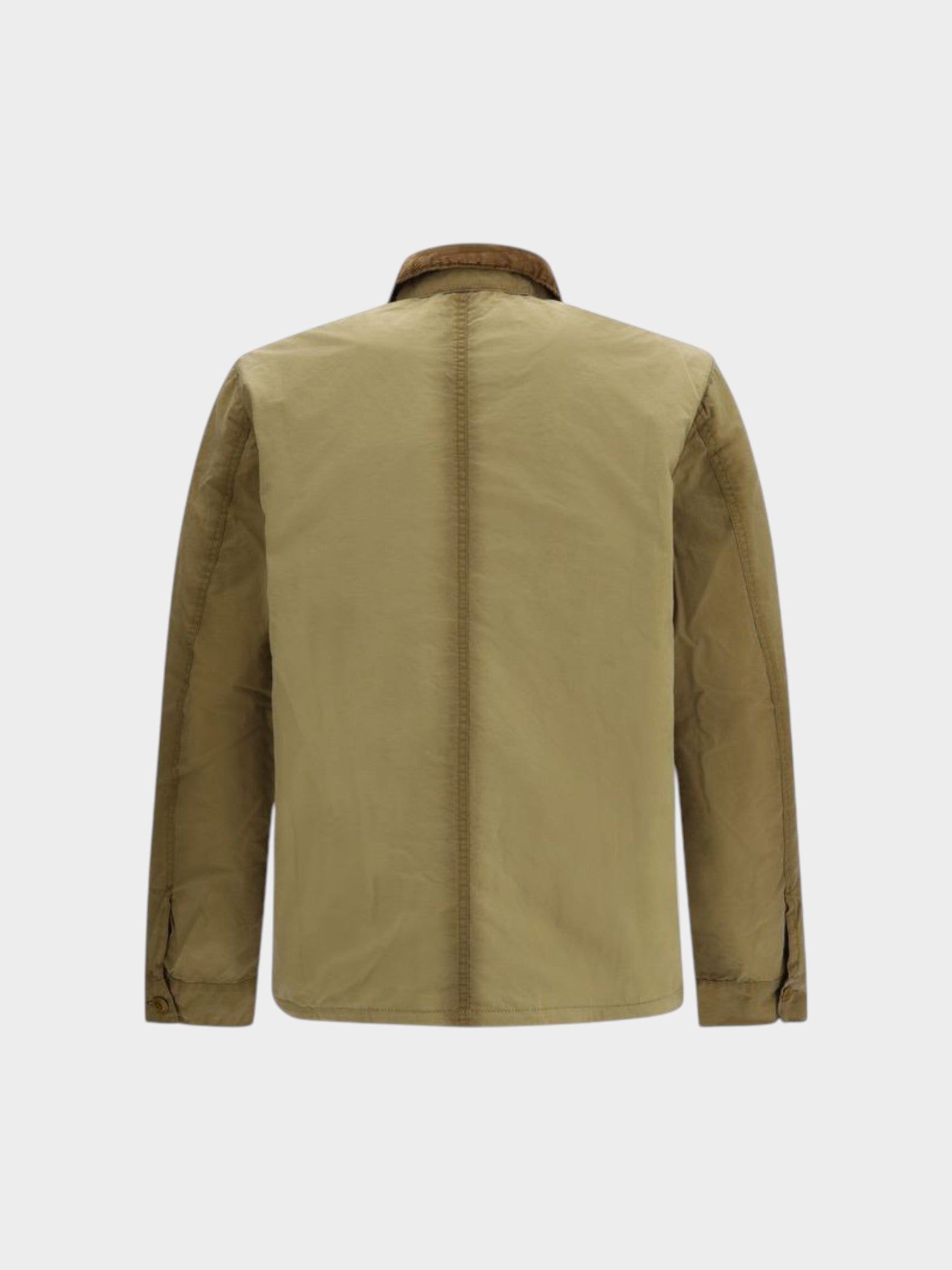 Barbour International Beige Cotton Coat-thumbmail-2