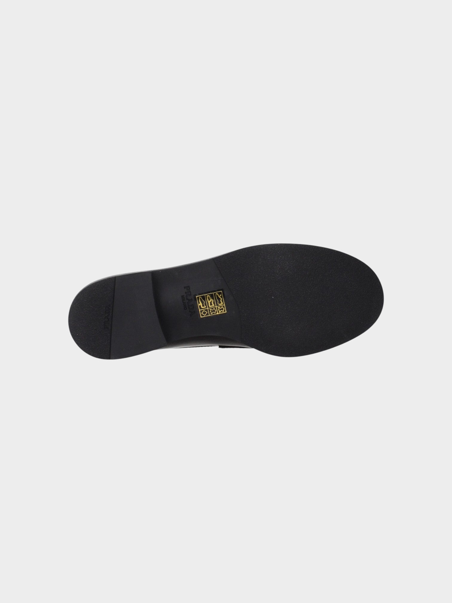 Prada Black Leather Slip-On Loafers-thumbmail-5