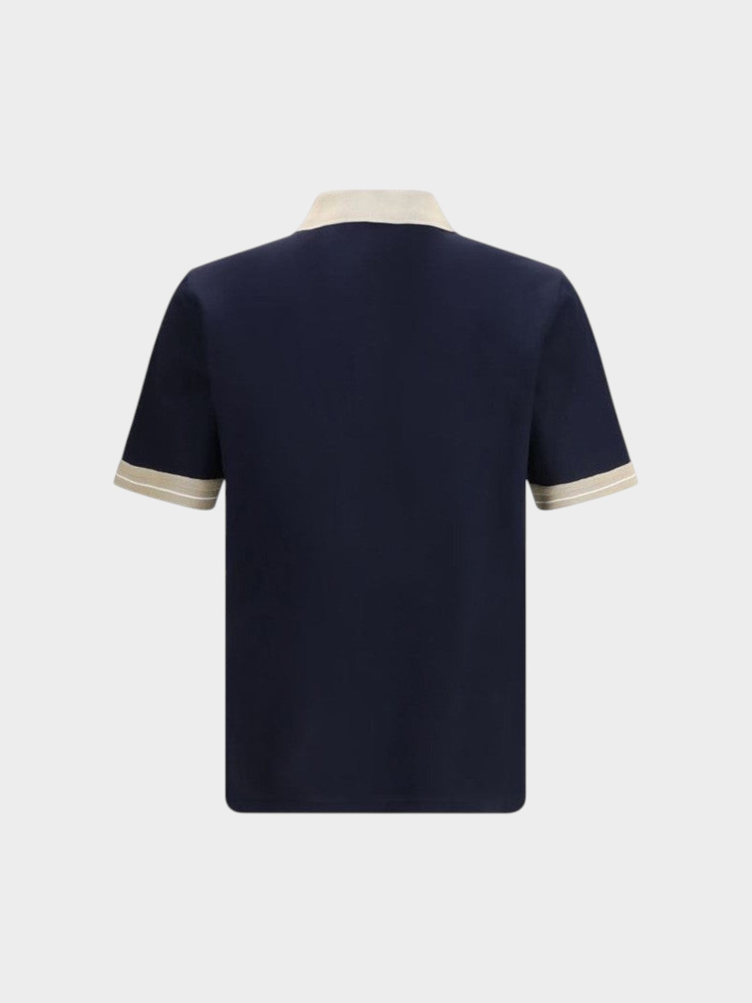 Ferragamo Blue Cotton Polo Shirt-thumbmail-2