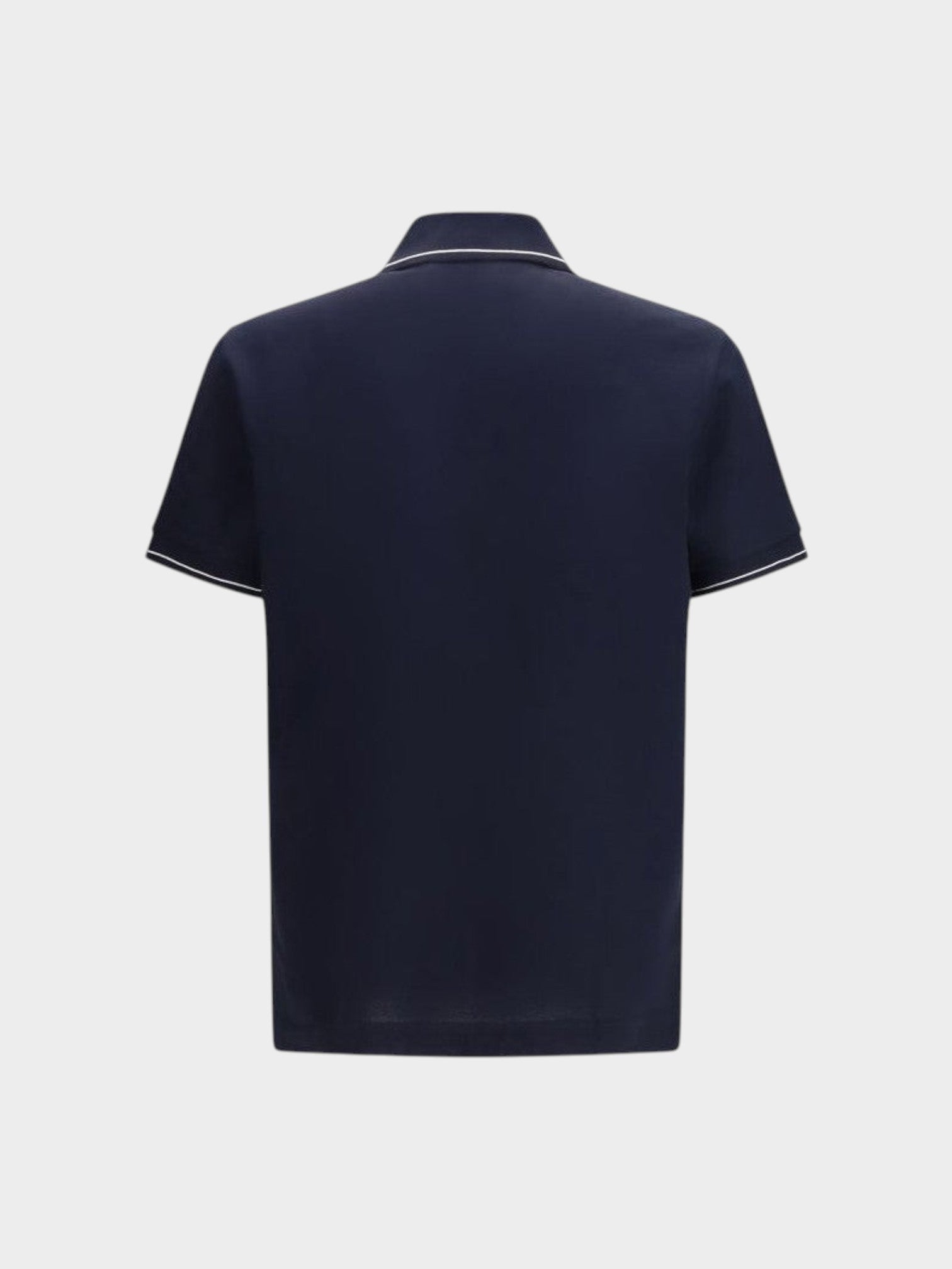 Ferragamo Blue Cotton Polo Shirt-thumbmail-2