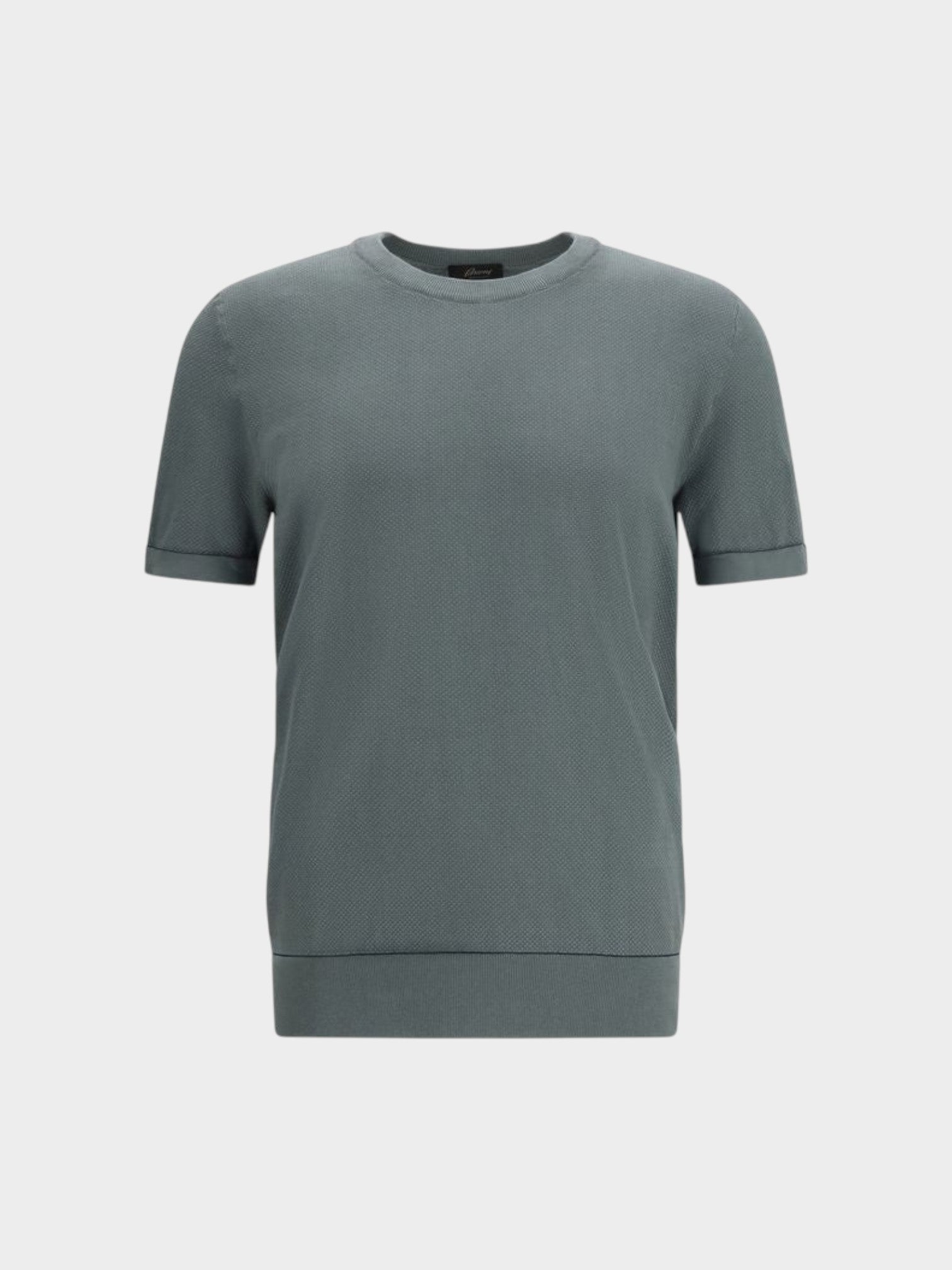 Brioni Bicolor Cotton T-Shirt