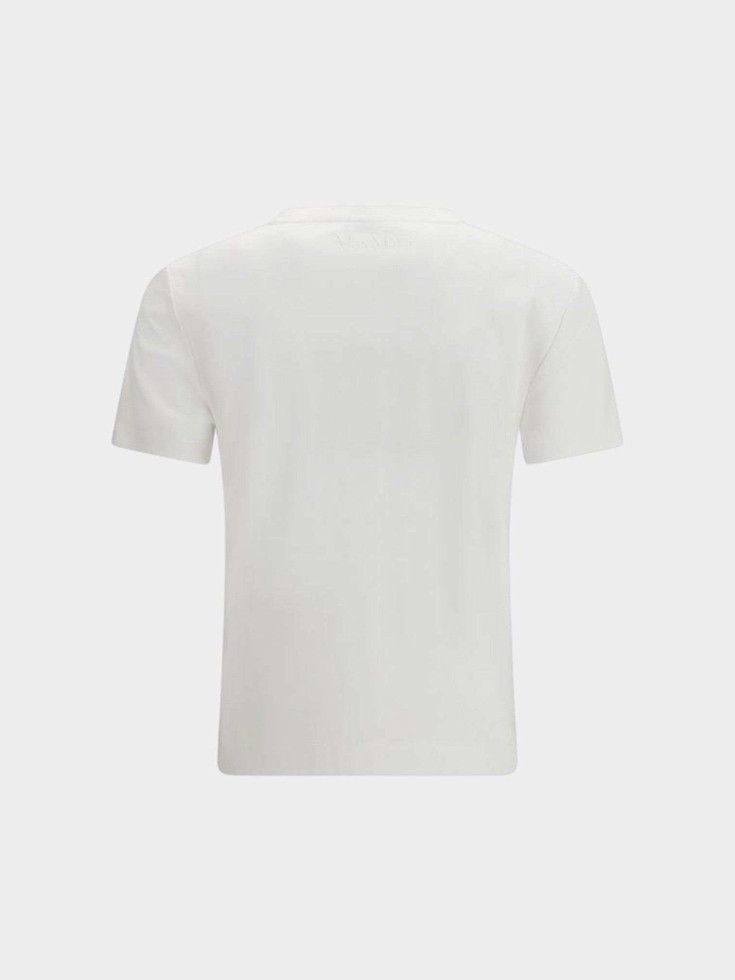 Max Mara Pure White Cotton T-Shirt-thumbmail-2