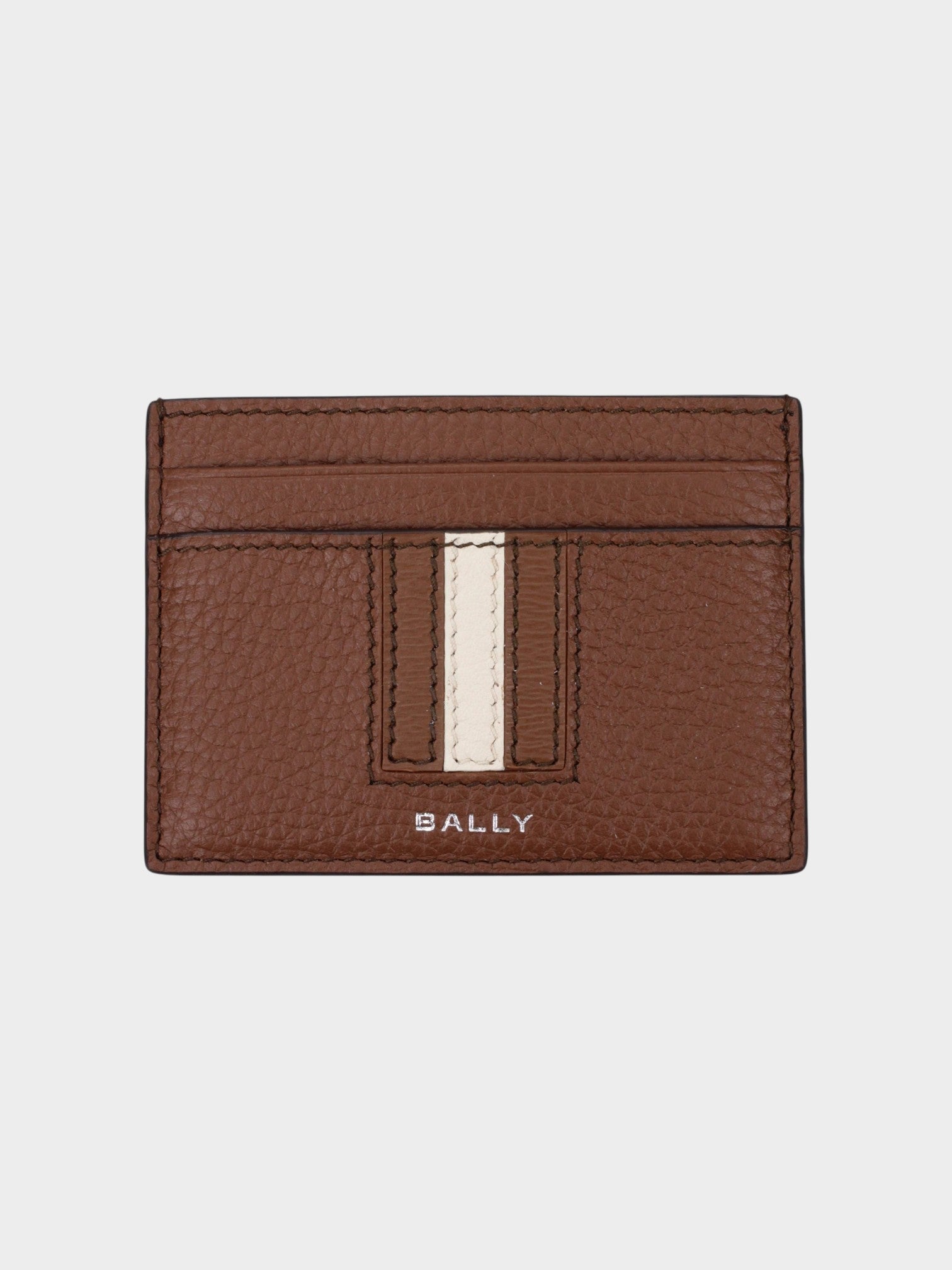 Bally Brown Leather Cardholder