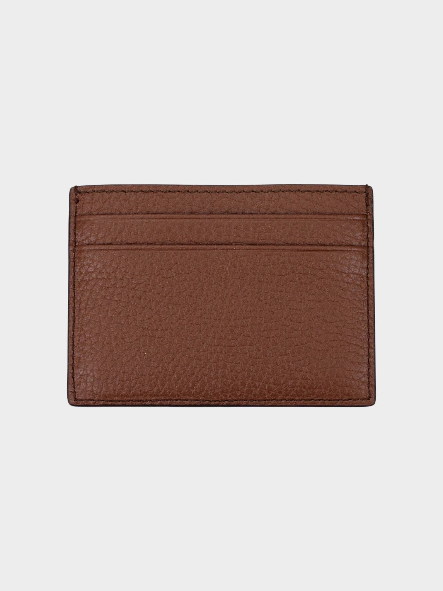 Bally Brown Leather Cardholder-thumbmail-2