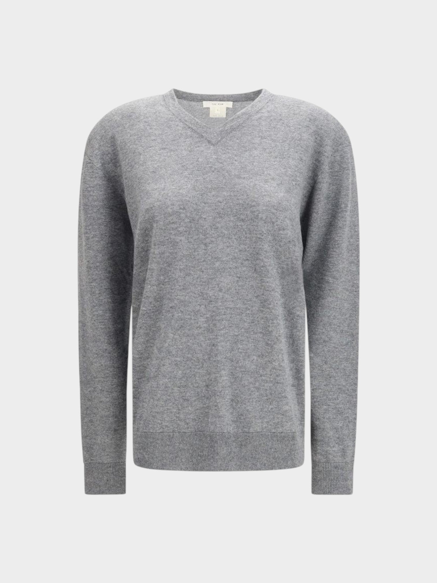 The Row Gray Cashmere Sweater