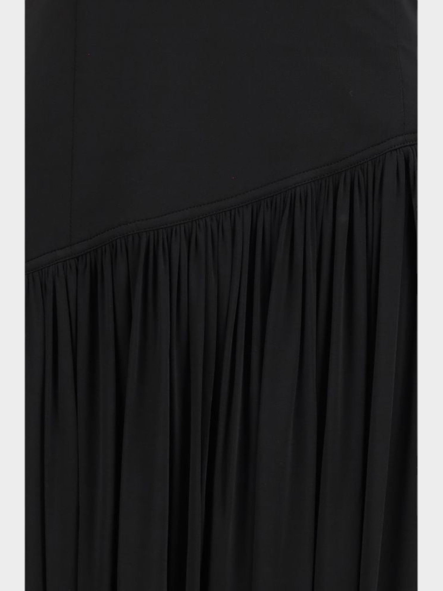 Ferragamo Black Viscose Cocktail Dress-thumbmail-3