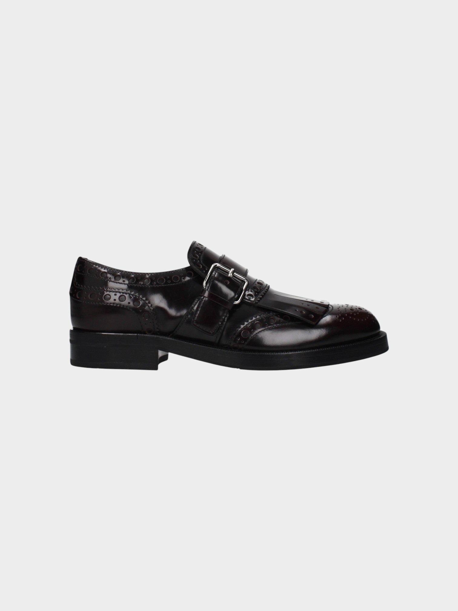 Church's Red Leather Slip-On Loafers
