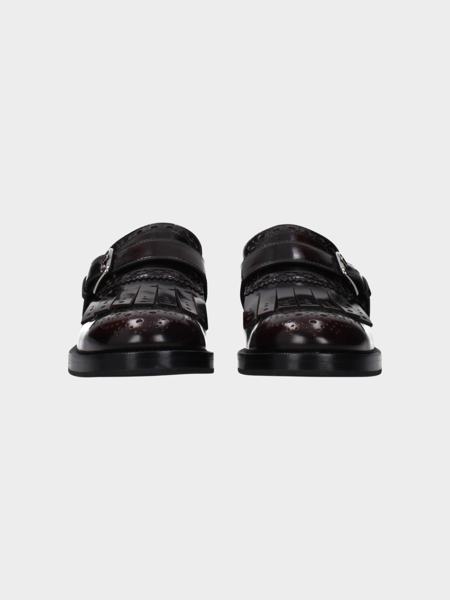 Church's Red Leather Slip-On Loafers-thumbmail-3