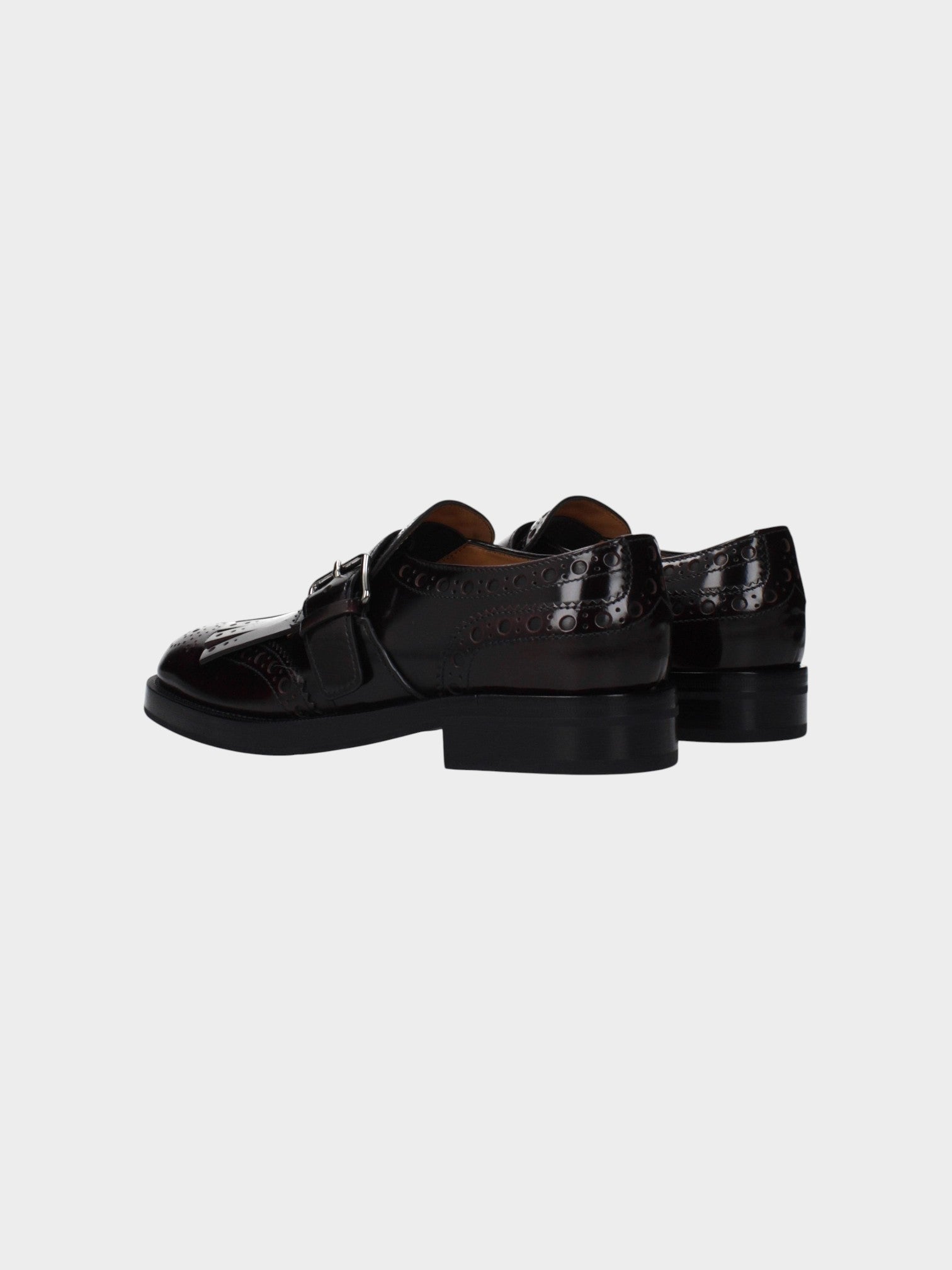 Church's Red Leather Slip-On Loafers-thumbmail-4