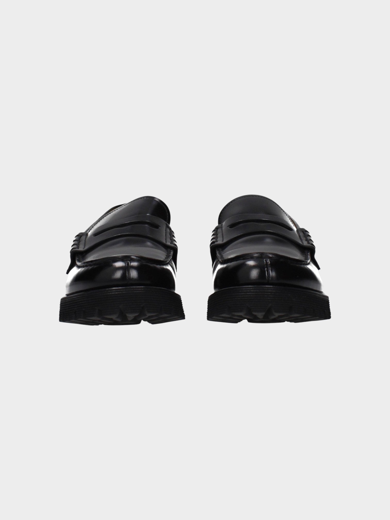 Church's Black Leather Slip-On Loafers-thumbmail-3