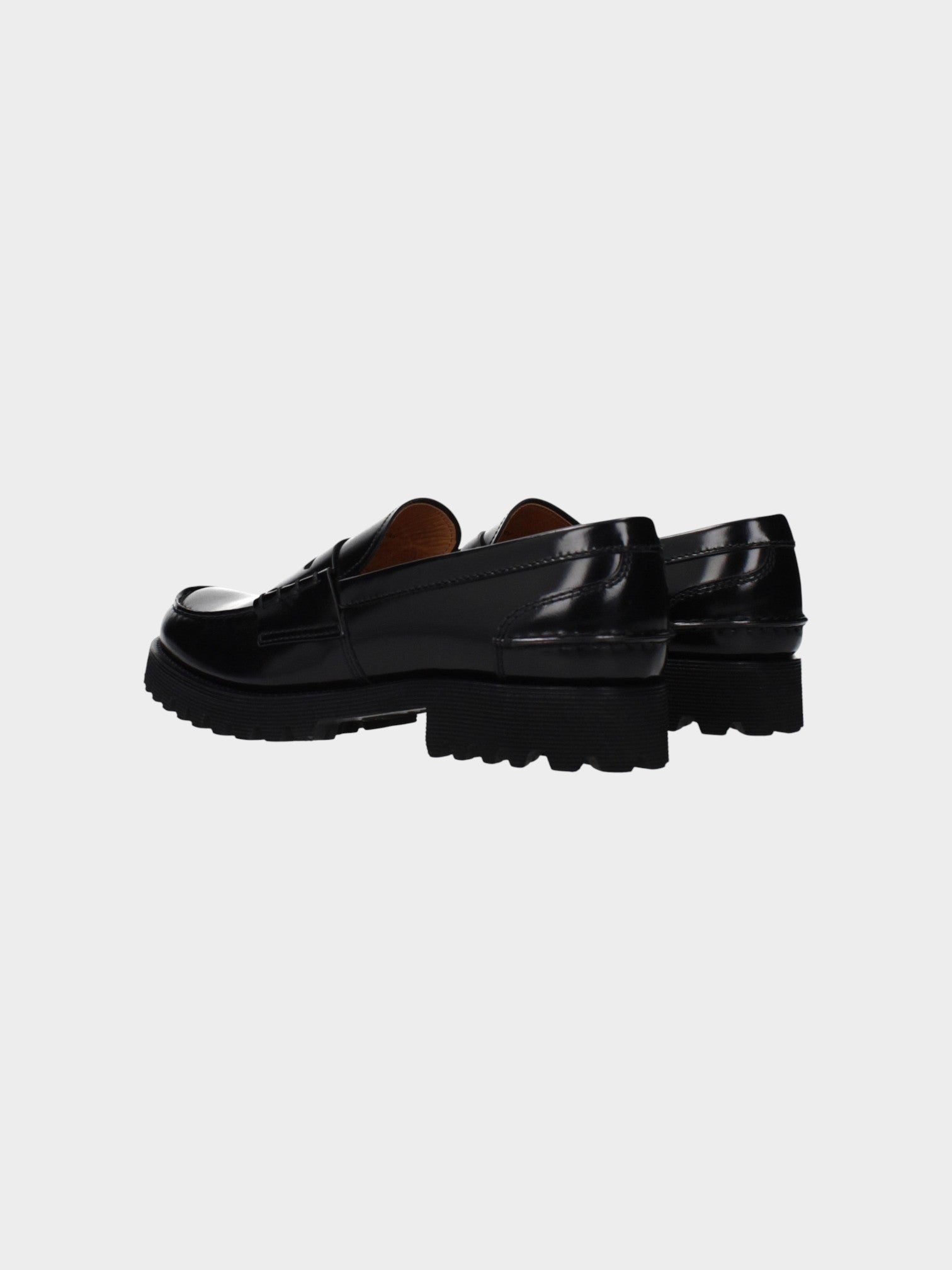 Church's Black Leather Slip-On Loafers-thumbmail-4