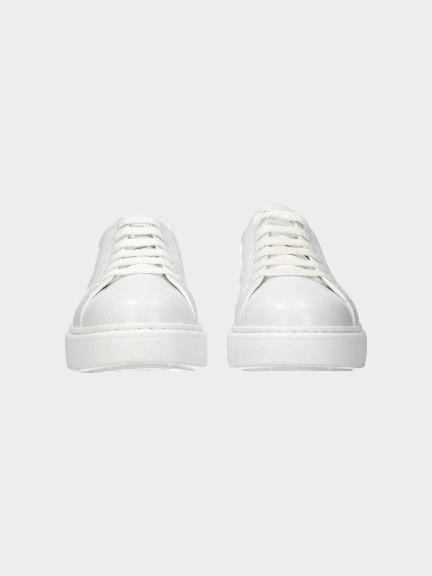 Church's White Leather Low Top Sneakers-thumbmail-3