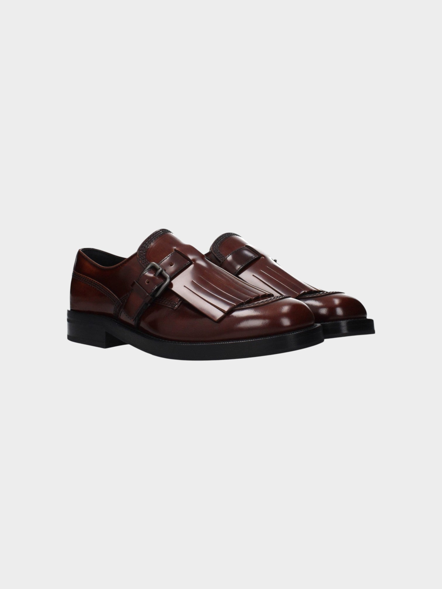 Church's Brown Leather Oxfords And Derbies-thumbmail-2