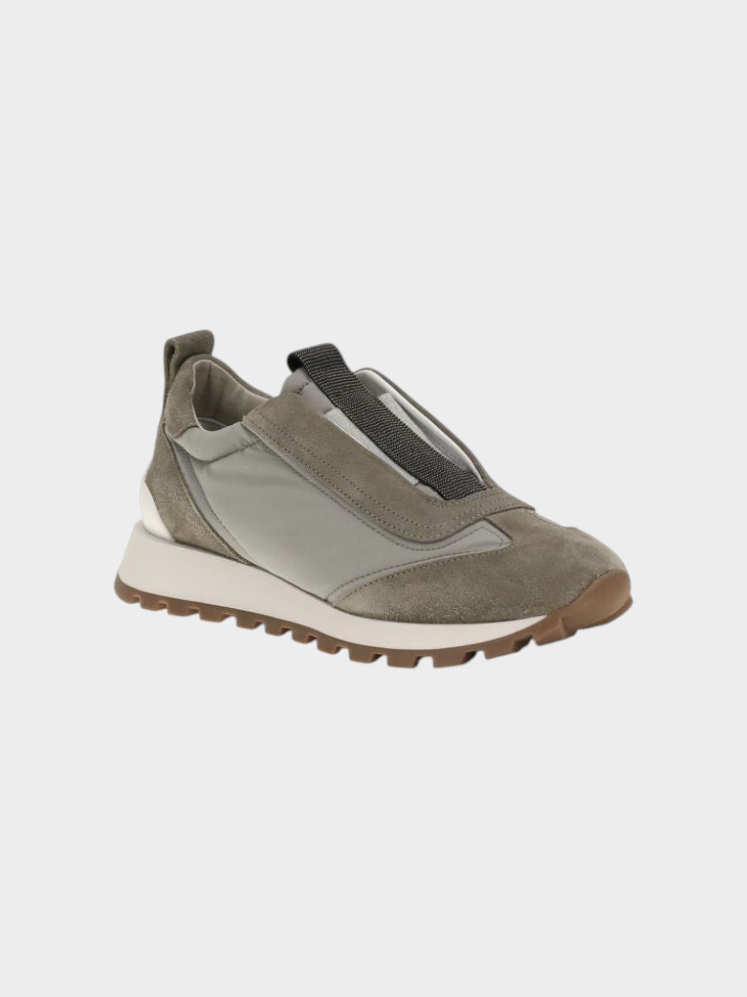 Brunello Cucinelli Bicolor Polyester Sneakers-thumbmail-2