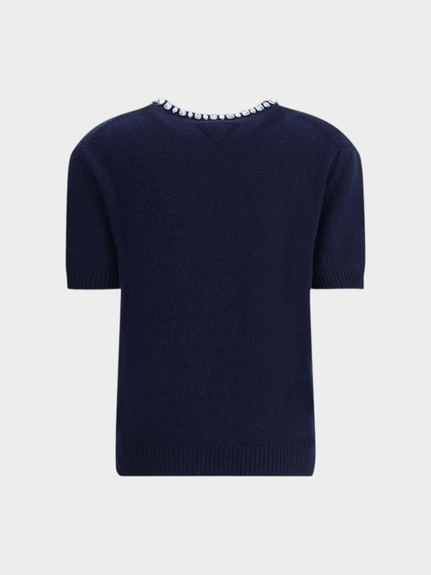 Prada Blue Fleece Wool Sweatshirt-thumbmail-2