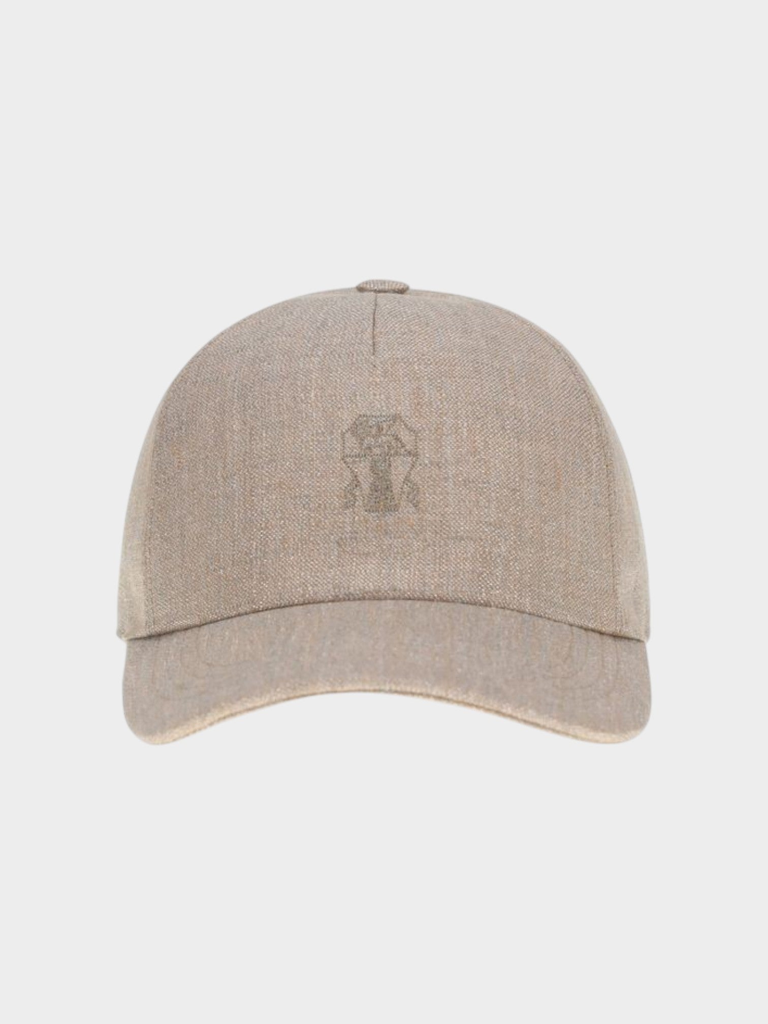 Brunello Cucinelli Beige Linen Cap (Baseball Hat)