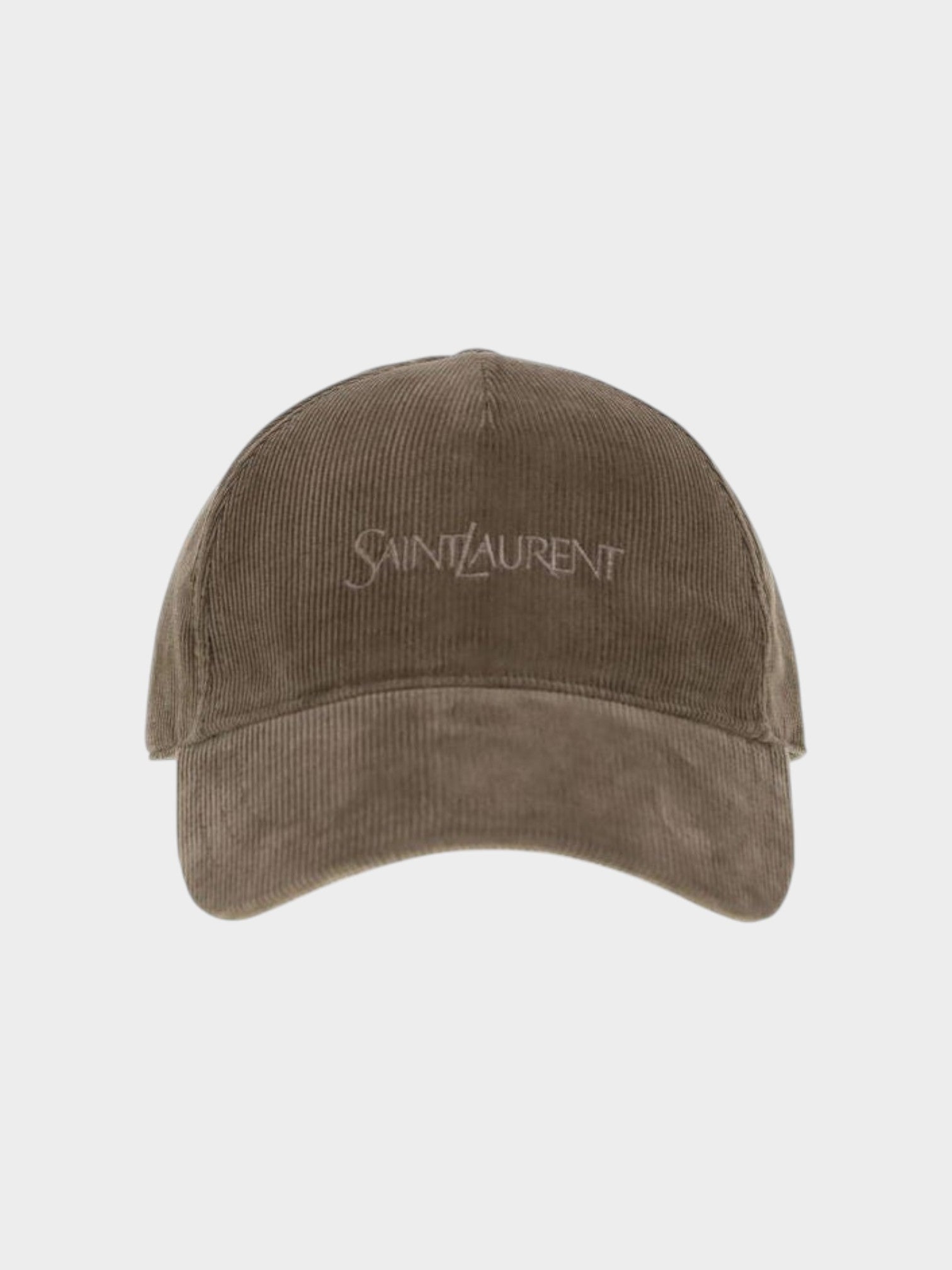 Saint Laurent Bicolor Cotton Cap (Baseball Hat)