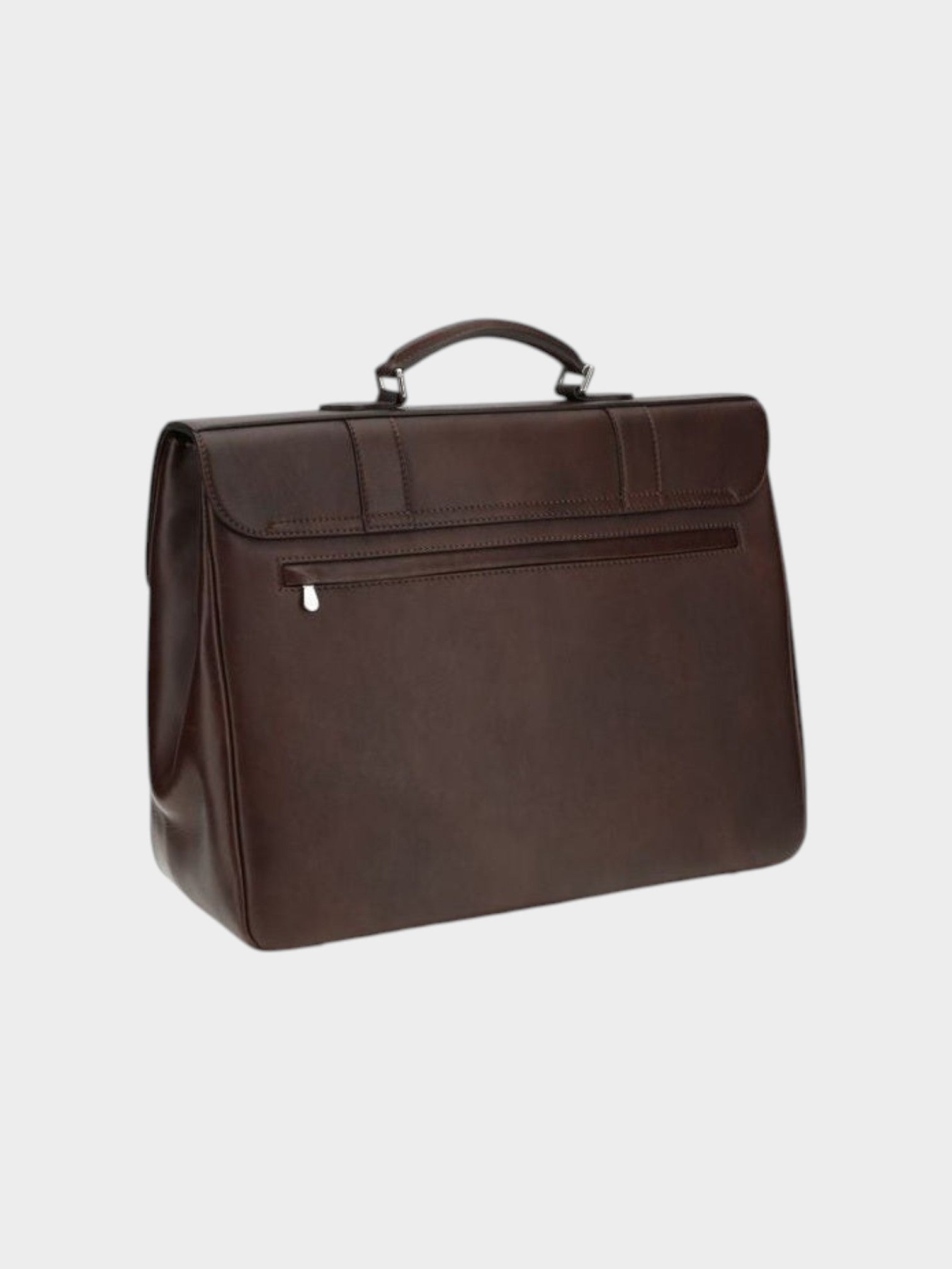 Brunello Cucinelli Bordeaux Calf Leather Bos Taurus Luggage And Travel-thumbmail-3