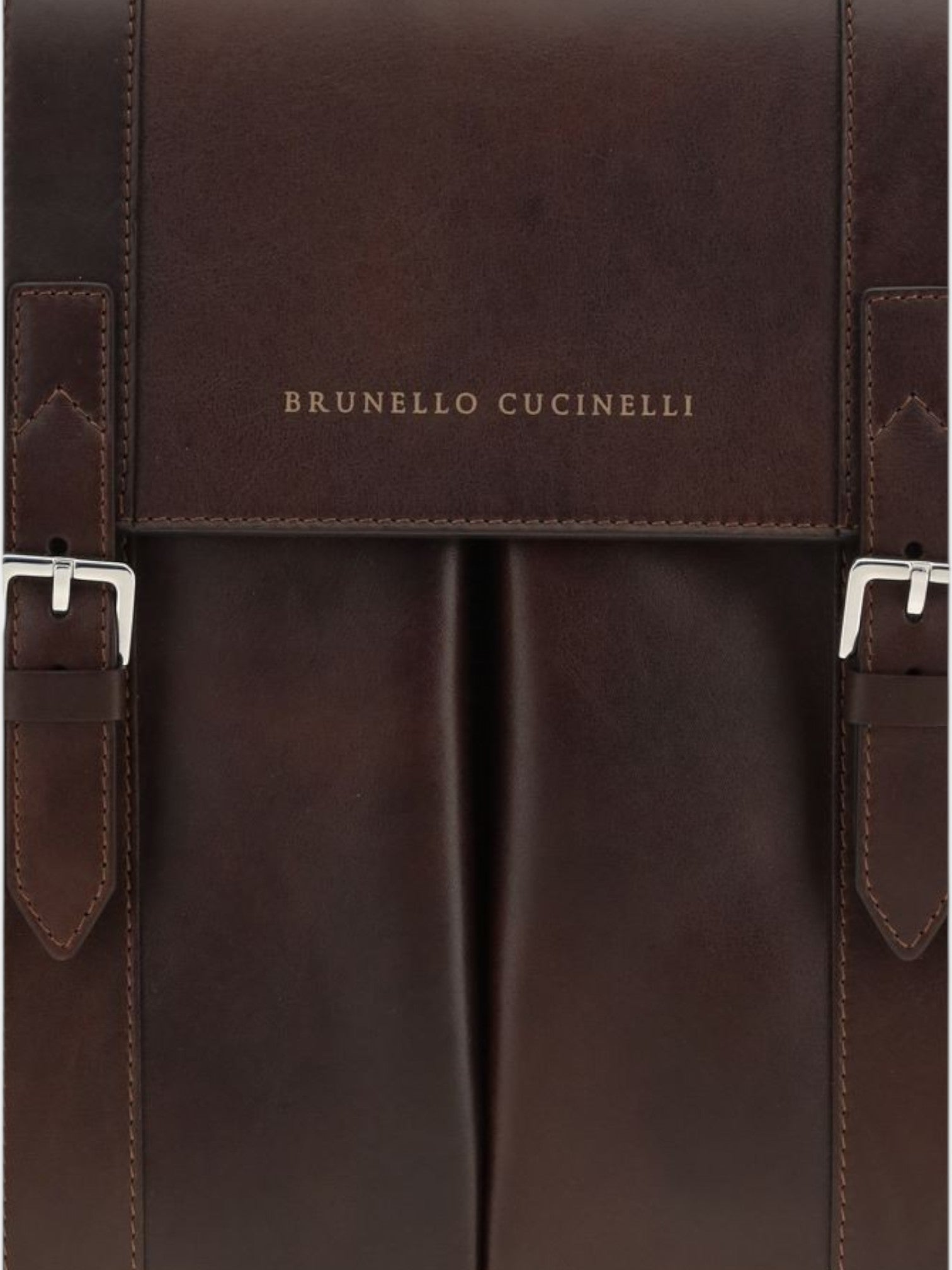 Brunello Cucinelli Bordeaux Calf Leather Bos Taurus Luggage And Travel-thumbmail-4