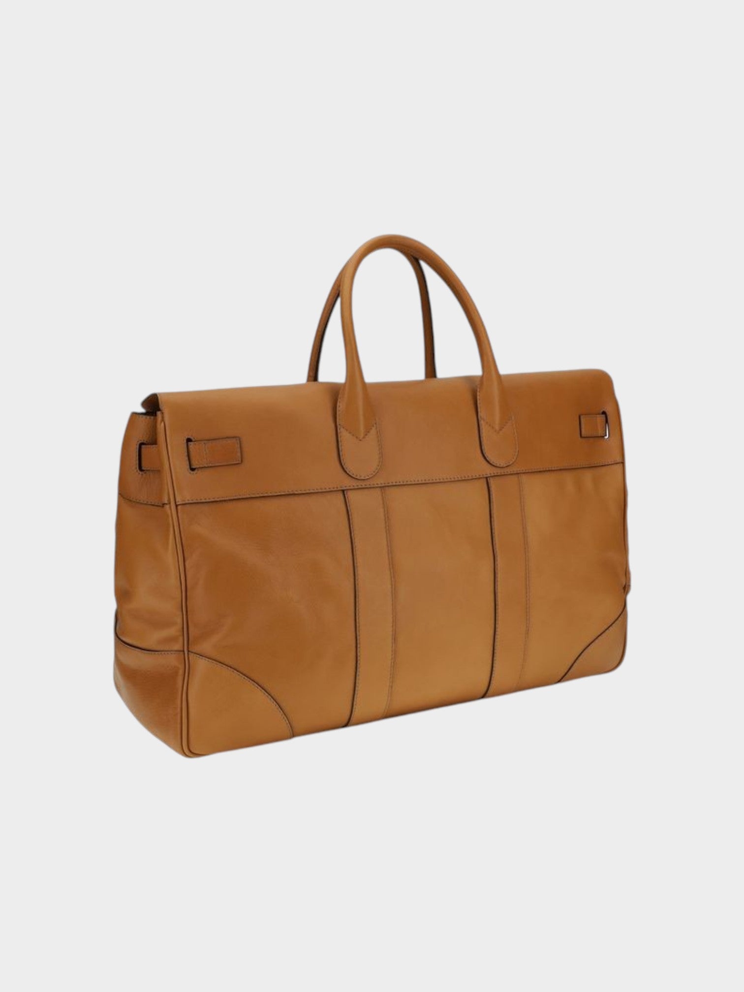 Brunello Cucinelli Brown Calf Leather Bos Taurus Luggage And Travel-thumbmail-3