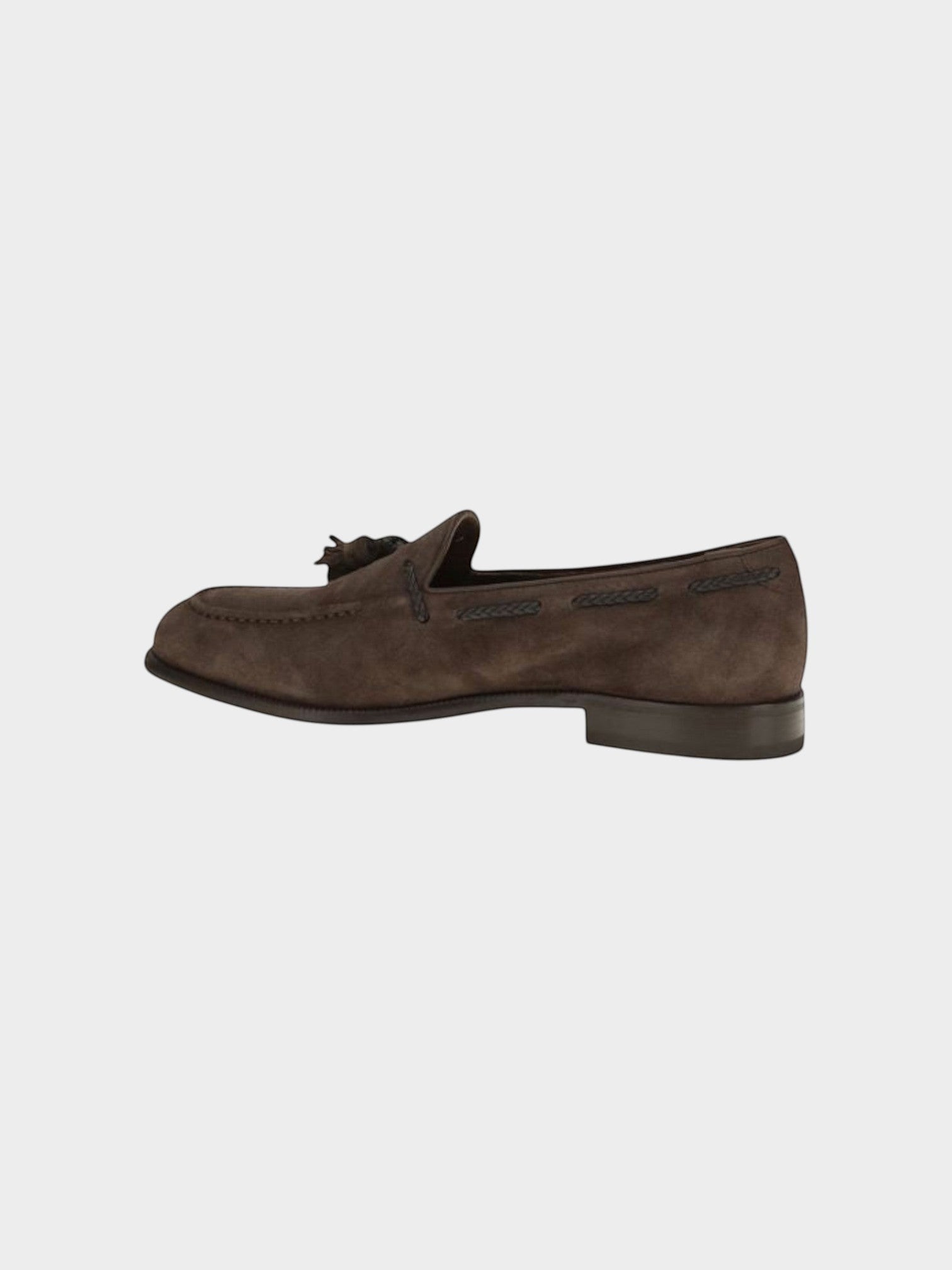 Fratelli Rossetti Brown Calf Leather Bos Taurus Slip-On Loafers-thumbmail-3