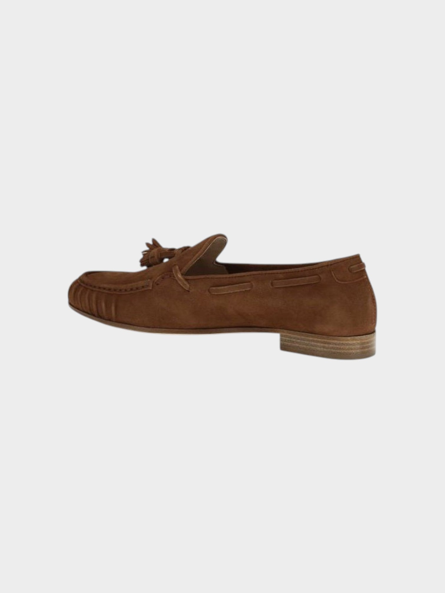 Fratelli Rossetti Brown Calf Leather Bos Taurus Slip-On Loafers-thumbmail-3