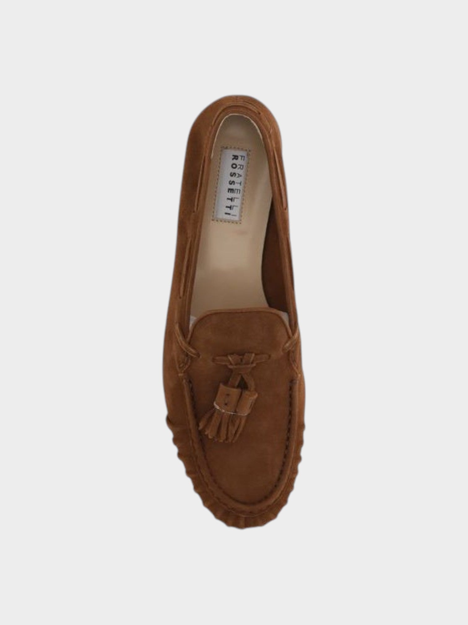 Fratelli Rossetti Brown Calf Leather Bos Taurus Slip-On Loafers-thumbmail-4