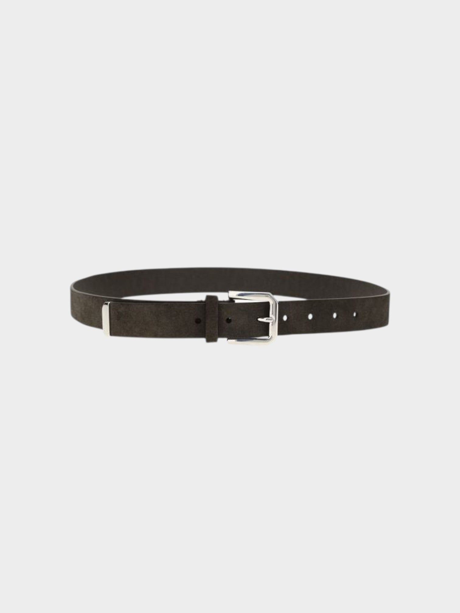 Brunello Cucinelli Black Calf Leather Bos Taurus Regular Belt-thumbmail-2