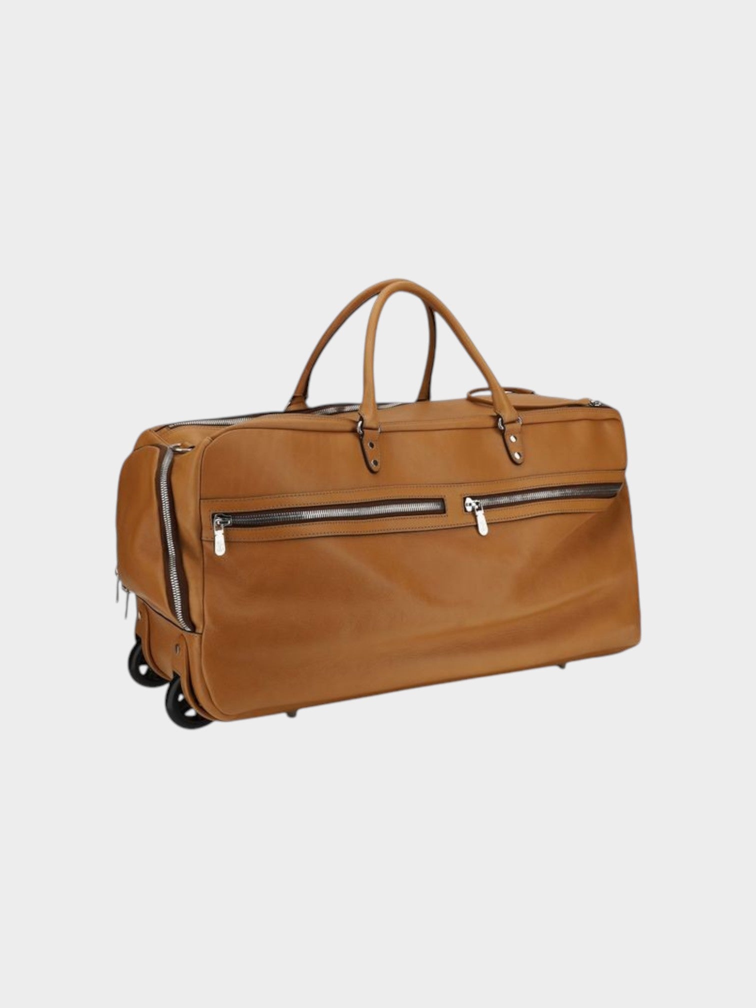 Brunello Cucinelli Brown Calf Leather Bos Taurus Luggage And Travel-thumbmail-3
