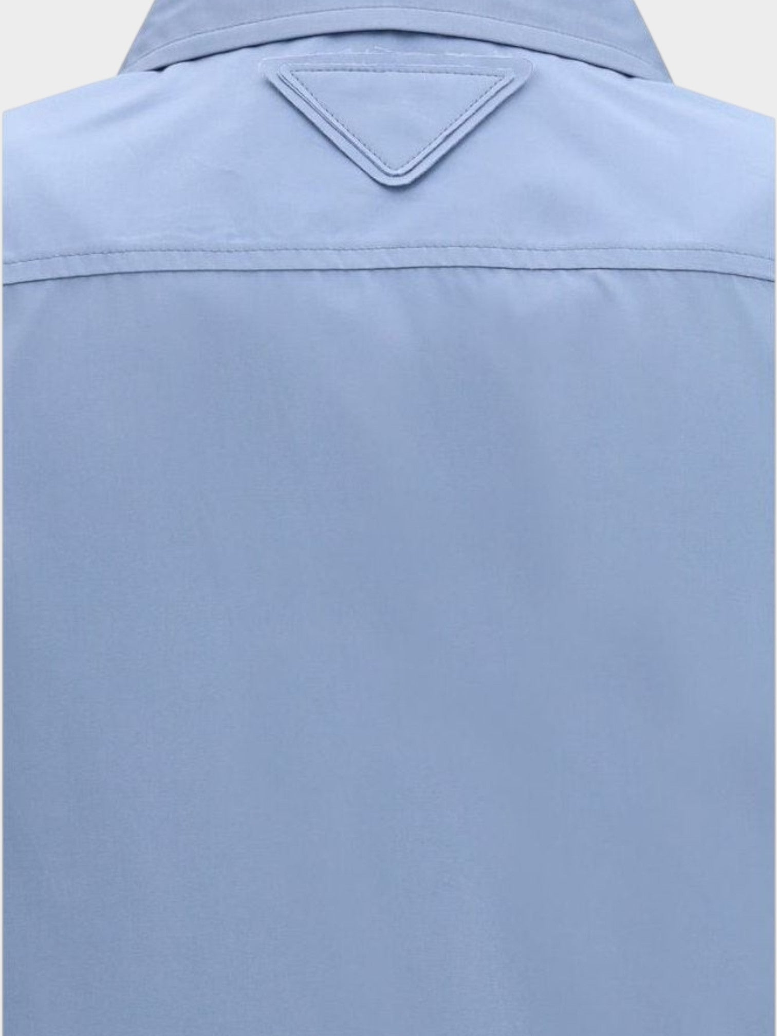 Prada Blue Cotton Dress Shirt-thumbmail-3