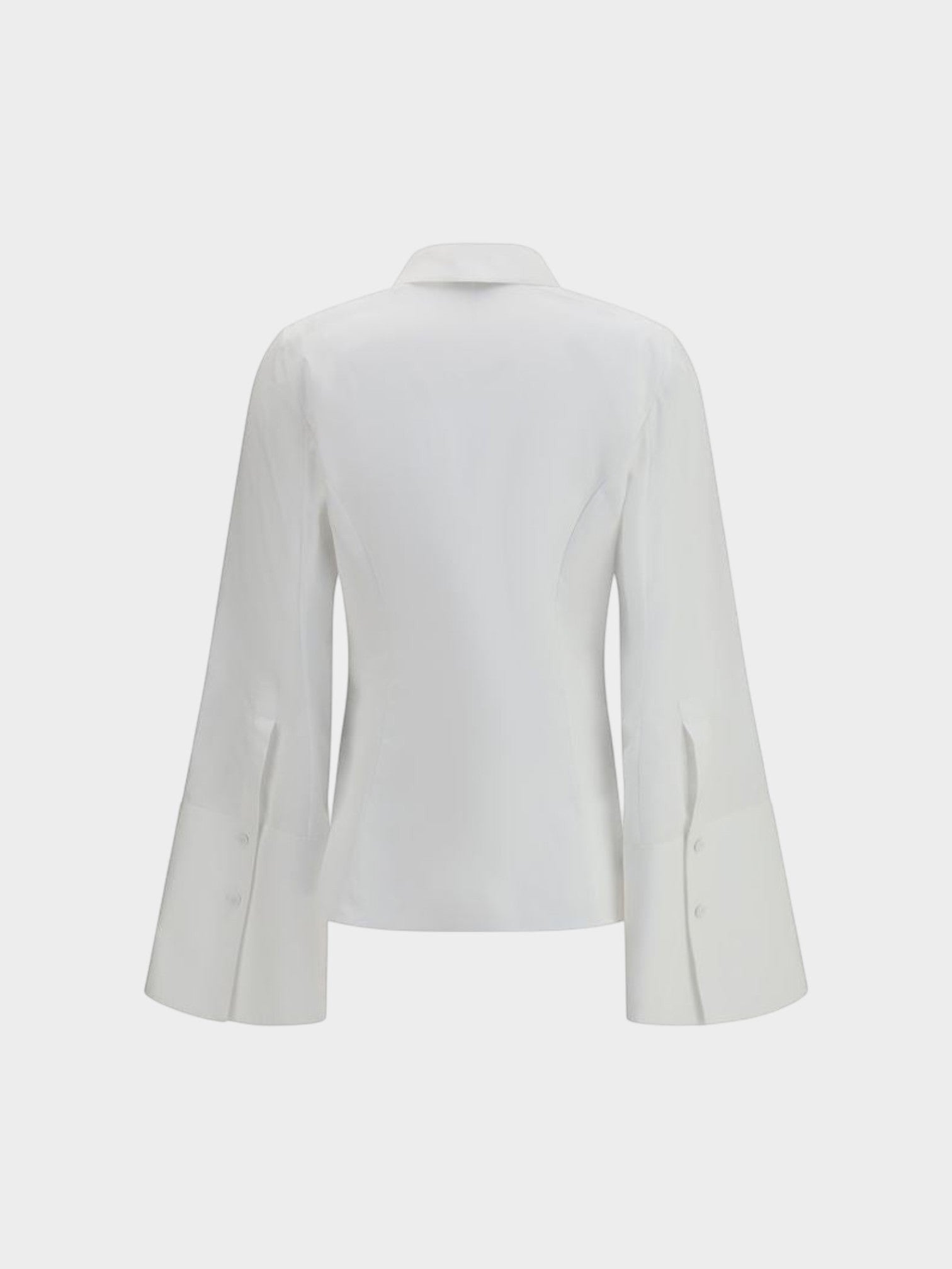 Gabriela Hearst White Cotton Dress Shirt-thumbmail-2