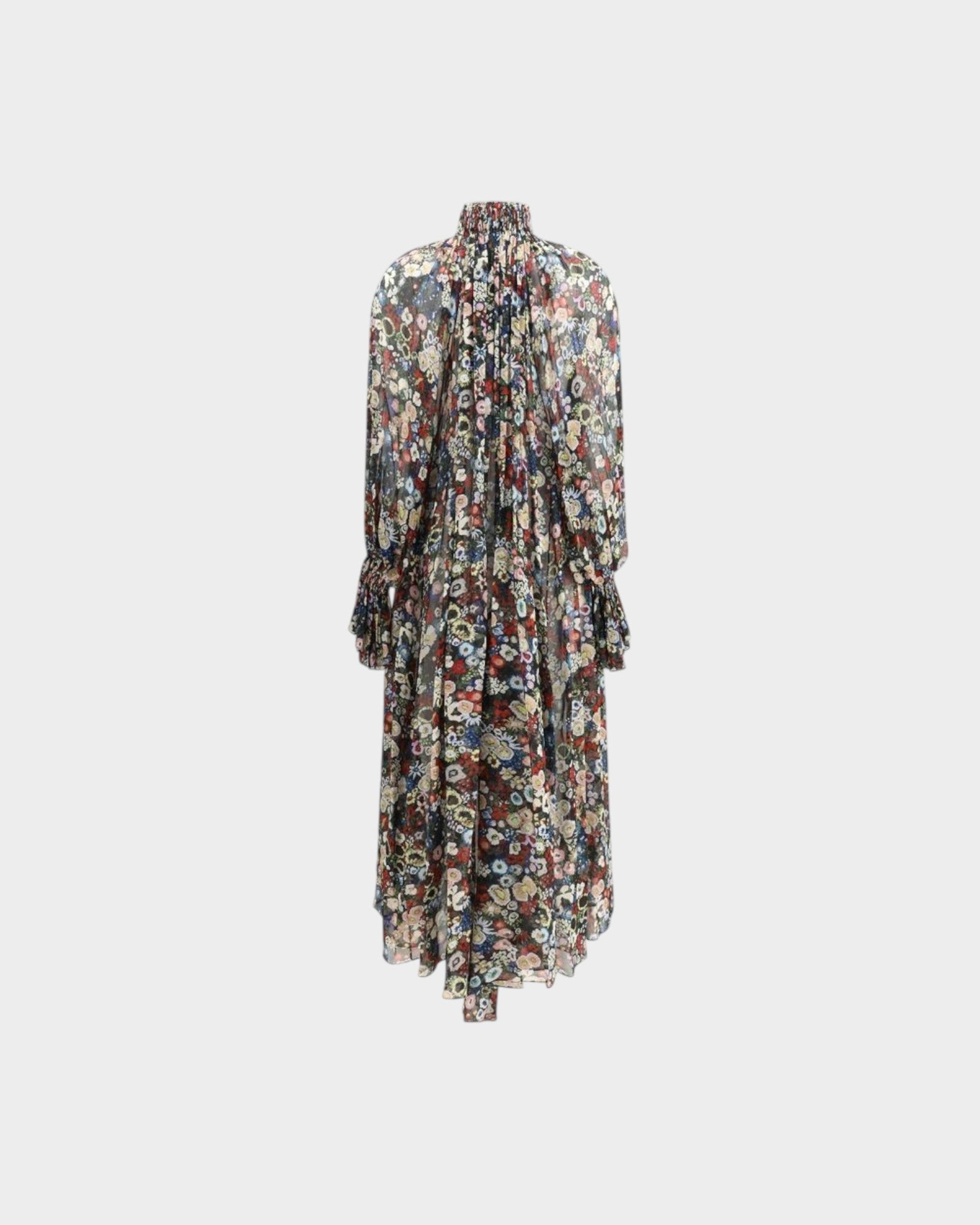 Khaite Multicolor Silk Casual Dress-thumbmail-2