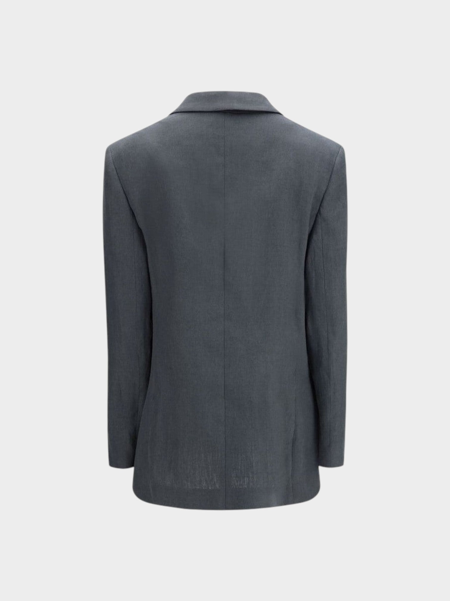 Giorgio Armani Gray Linen Jackets And Coat-thumbmail-2