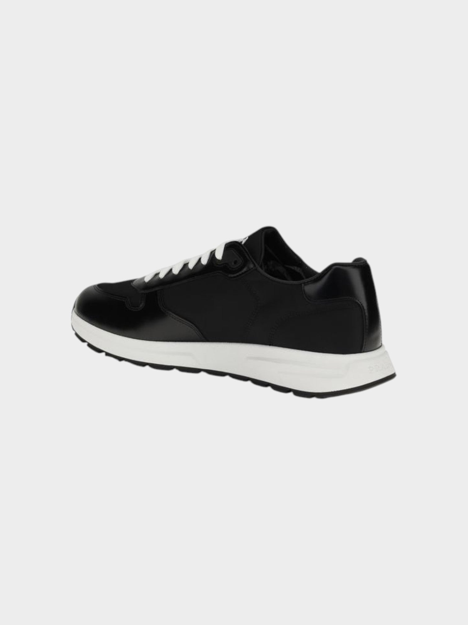 Prada Black Recycled Polyamide Athletic Sneakers-thumbmail-3