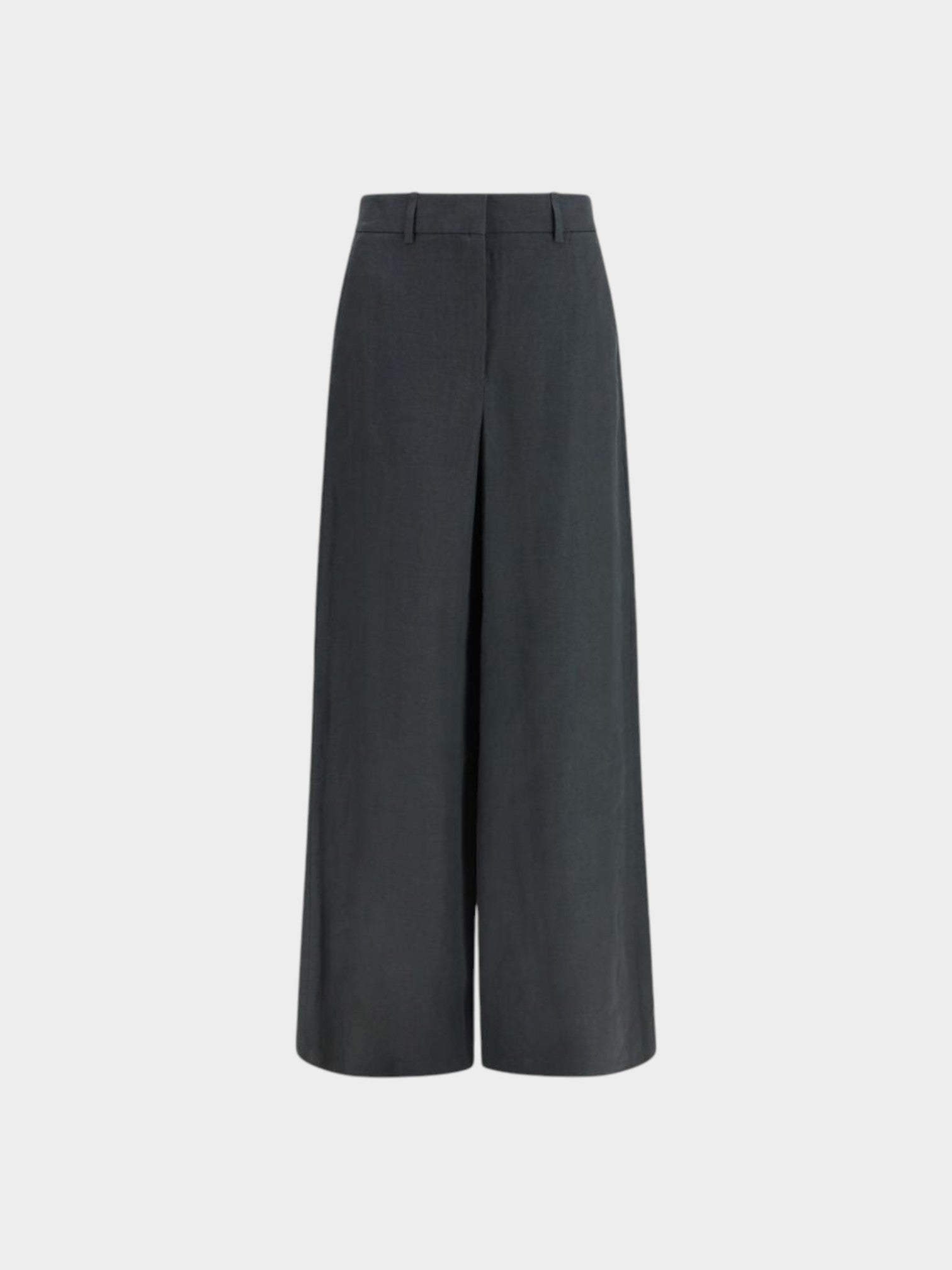 Giorgio Armani Gray Linen Casual Pants