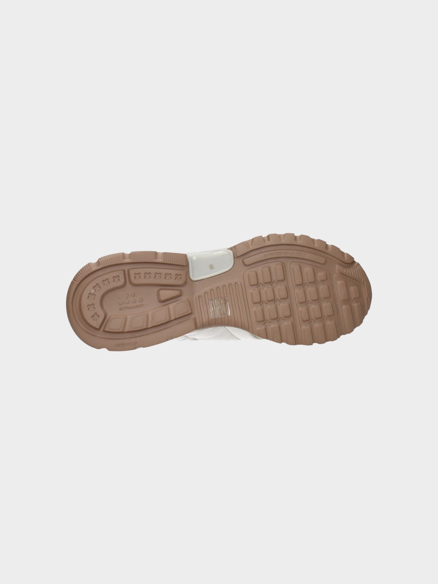 Eleventy Beige Fabric Chunky Sneakers-thumbmail-5