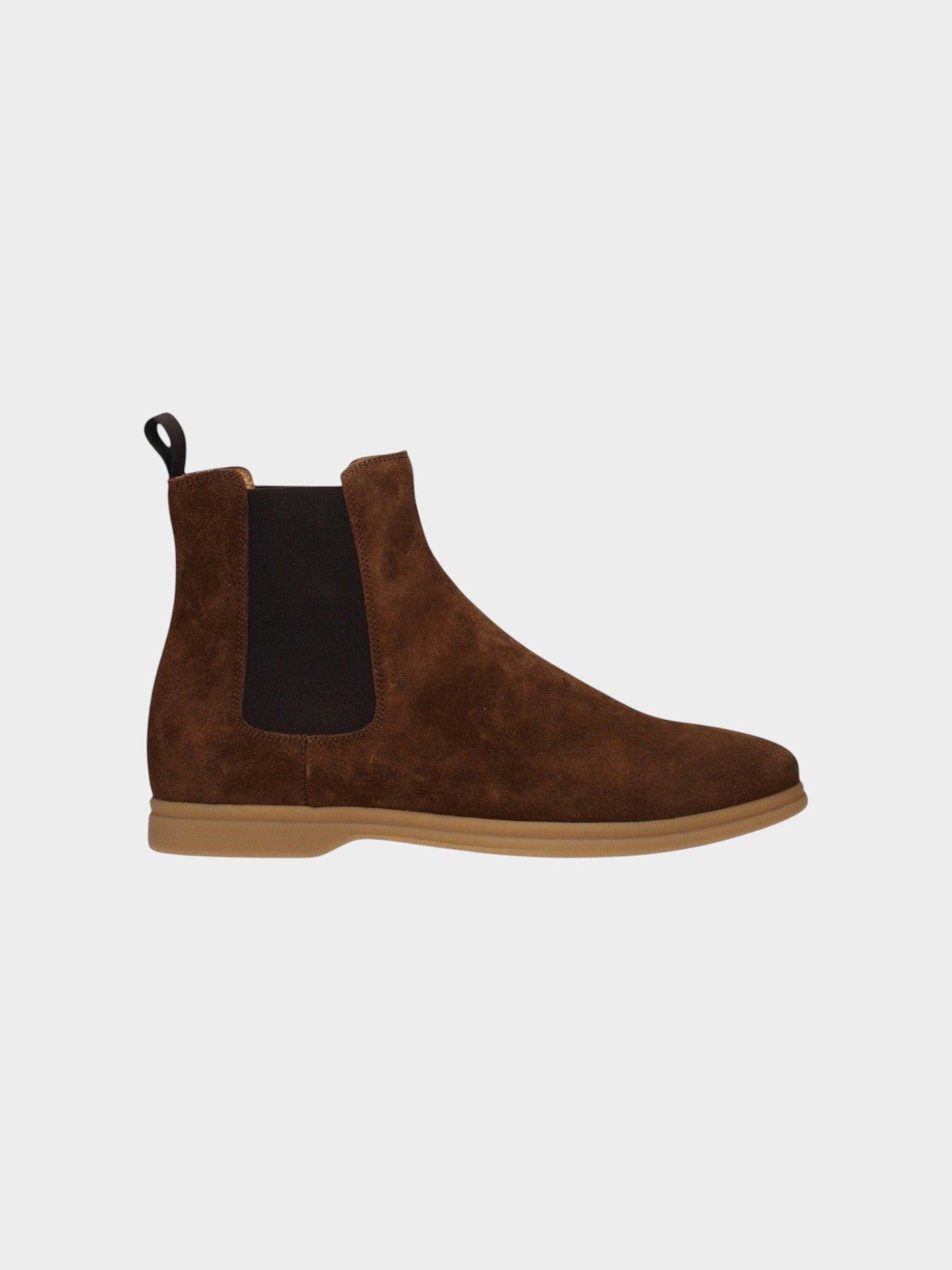 Eleventy Brown Leather Ankle Boots